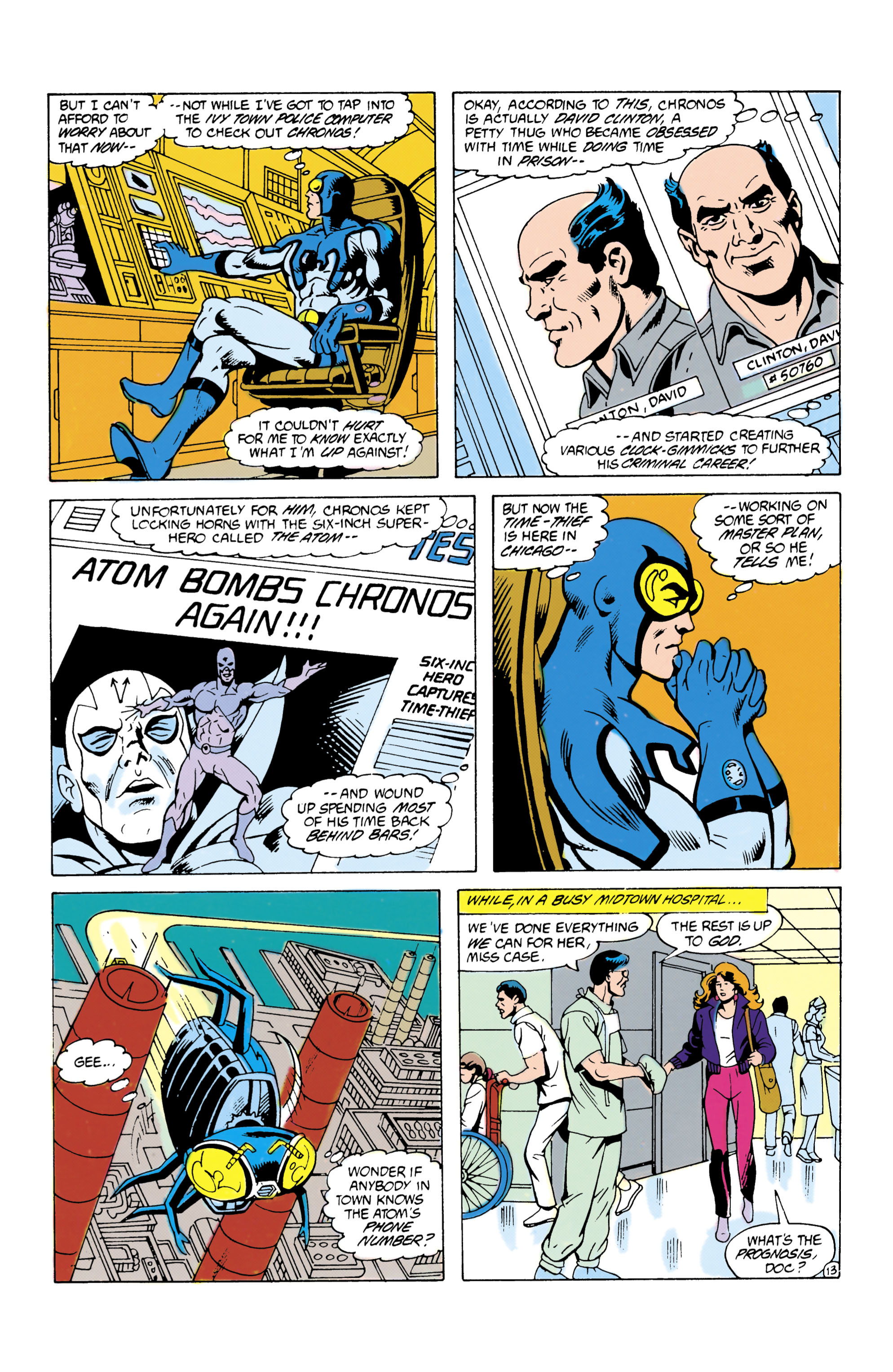 Read online Blue Beetle (1986) comic -  Issue #10 - 13