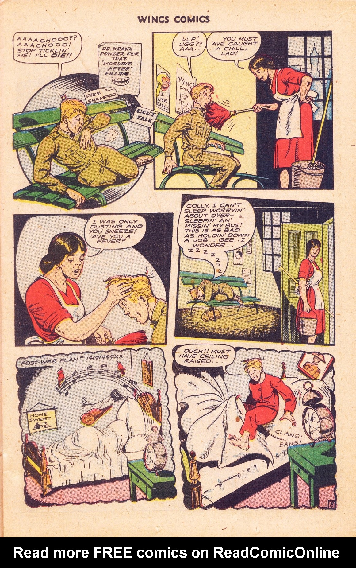 Read online Wings Comics comic -  Issue #58 - 17