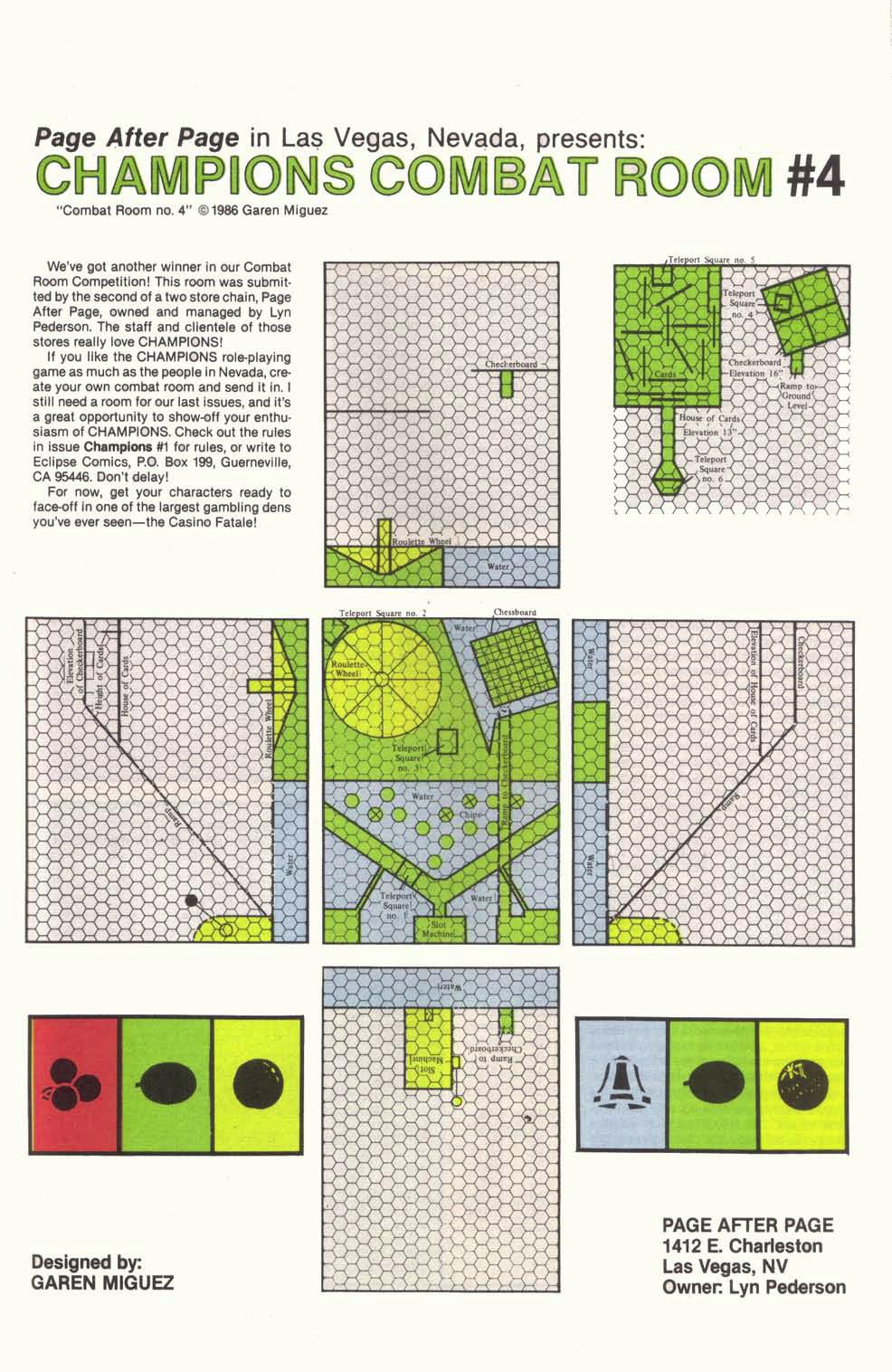 Read online Champions (1986) comic -  Issue #4 - 25