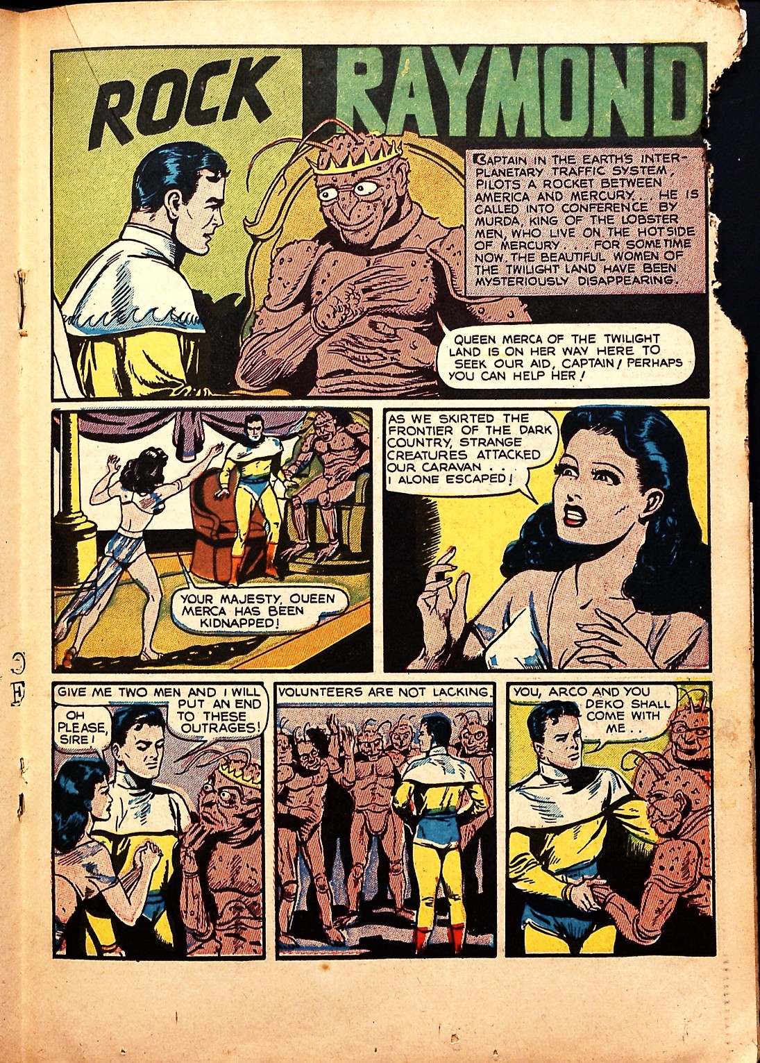 Read online Captain Flight Comics comic -  Issue #10 - 28
