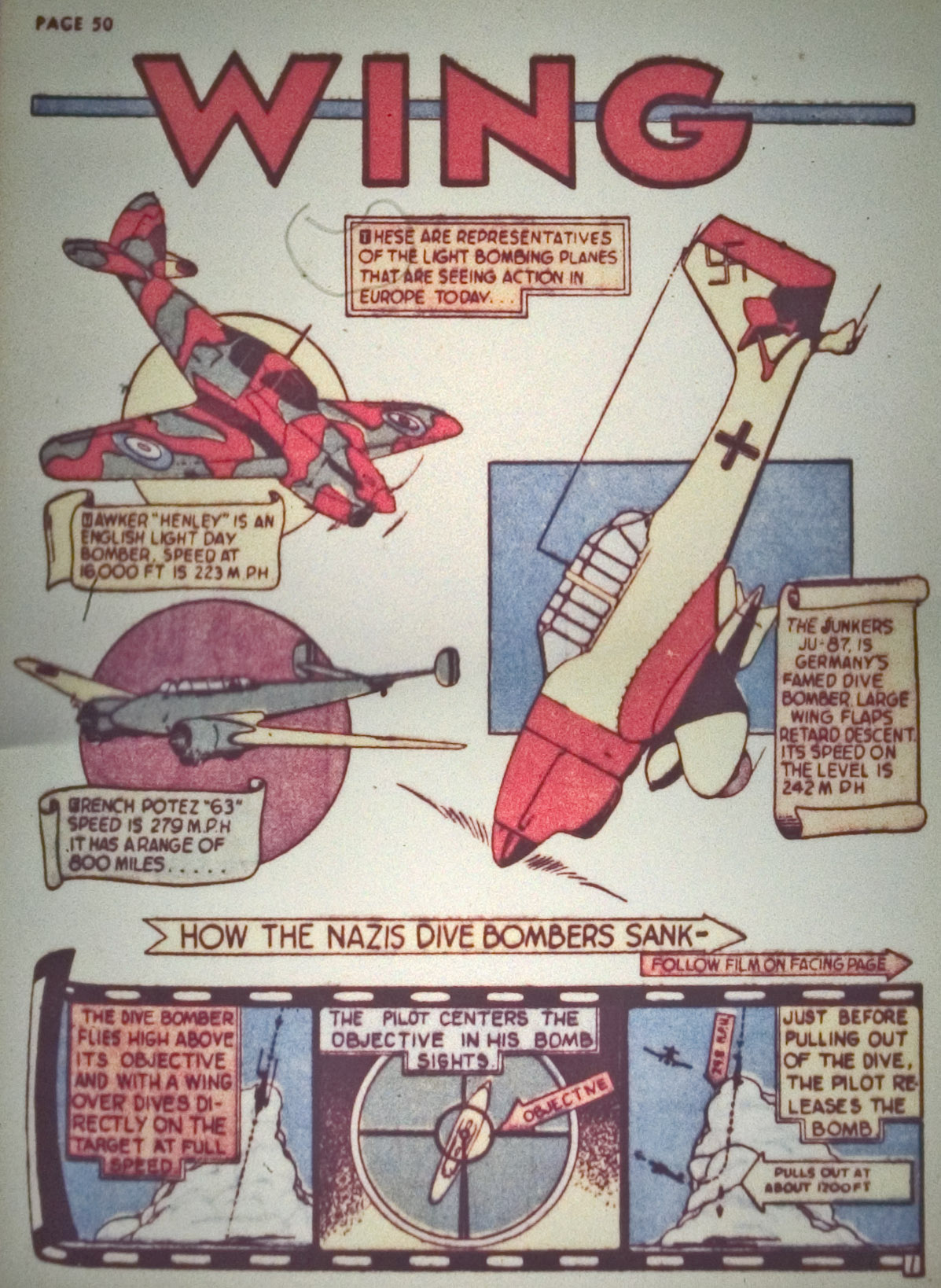 Read online Wings Comics comic -  Issue #1 - 53