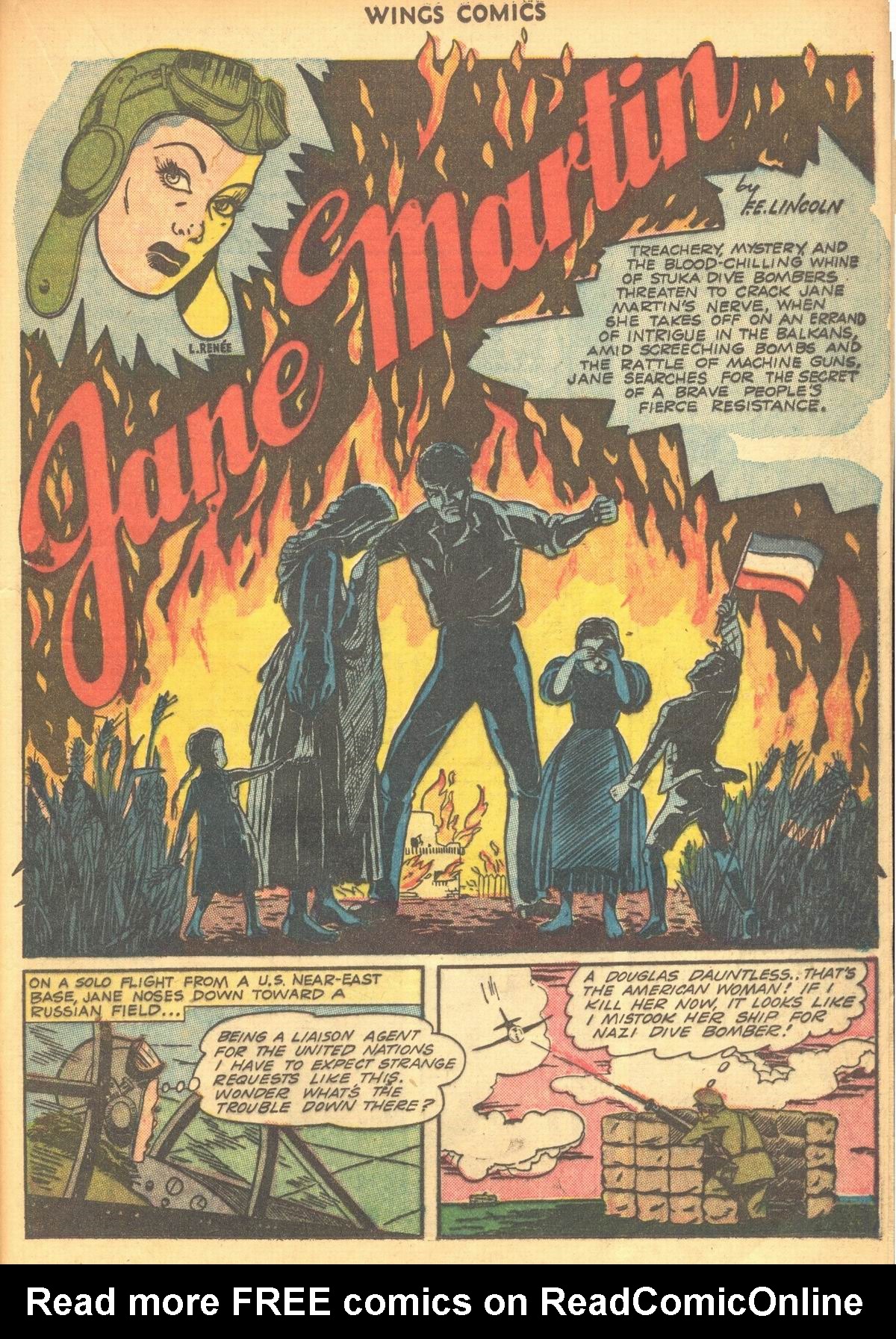 Read online Wings Comics comic -  Issue #35 - 43