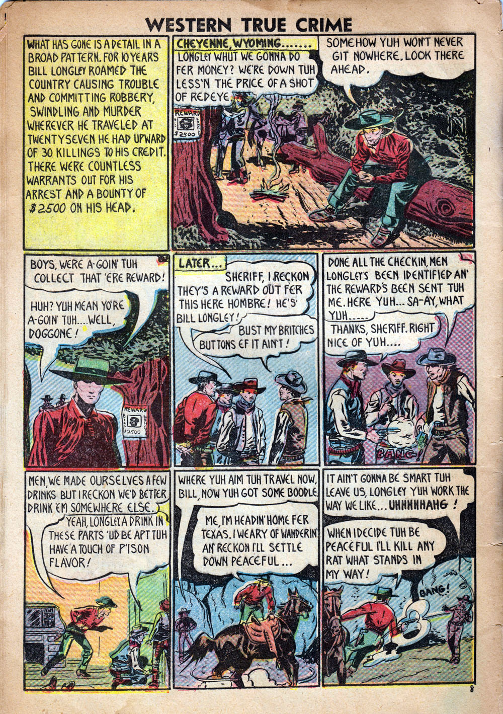 Read online Western True Crime comic -  Issue #2 - 33