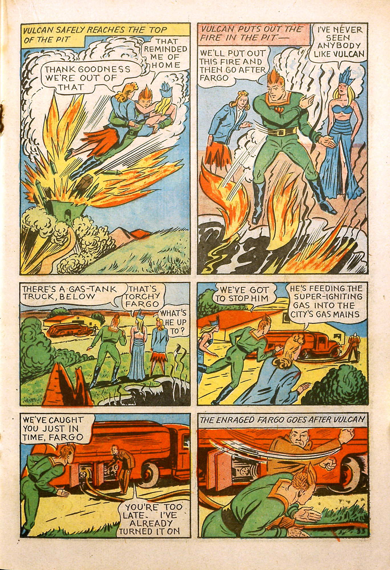 Read online Super-Mystery Comics comic -  Issue #3 - 34