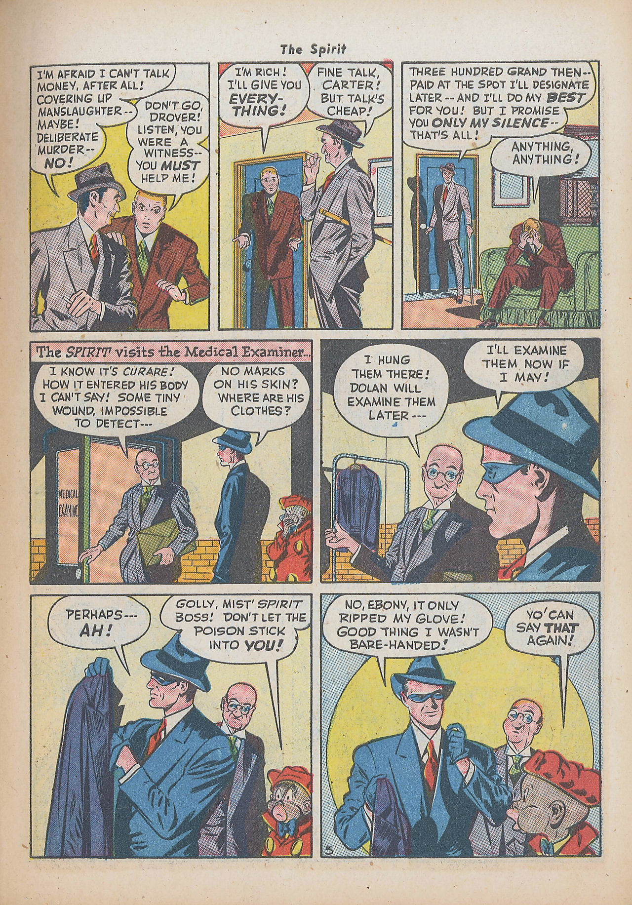 Read online The Spirit (1944) comic -  Issue #9 - 7