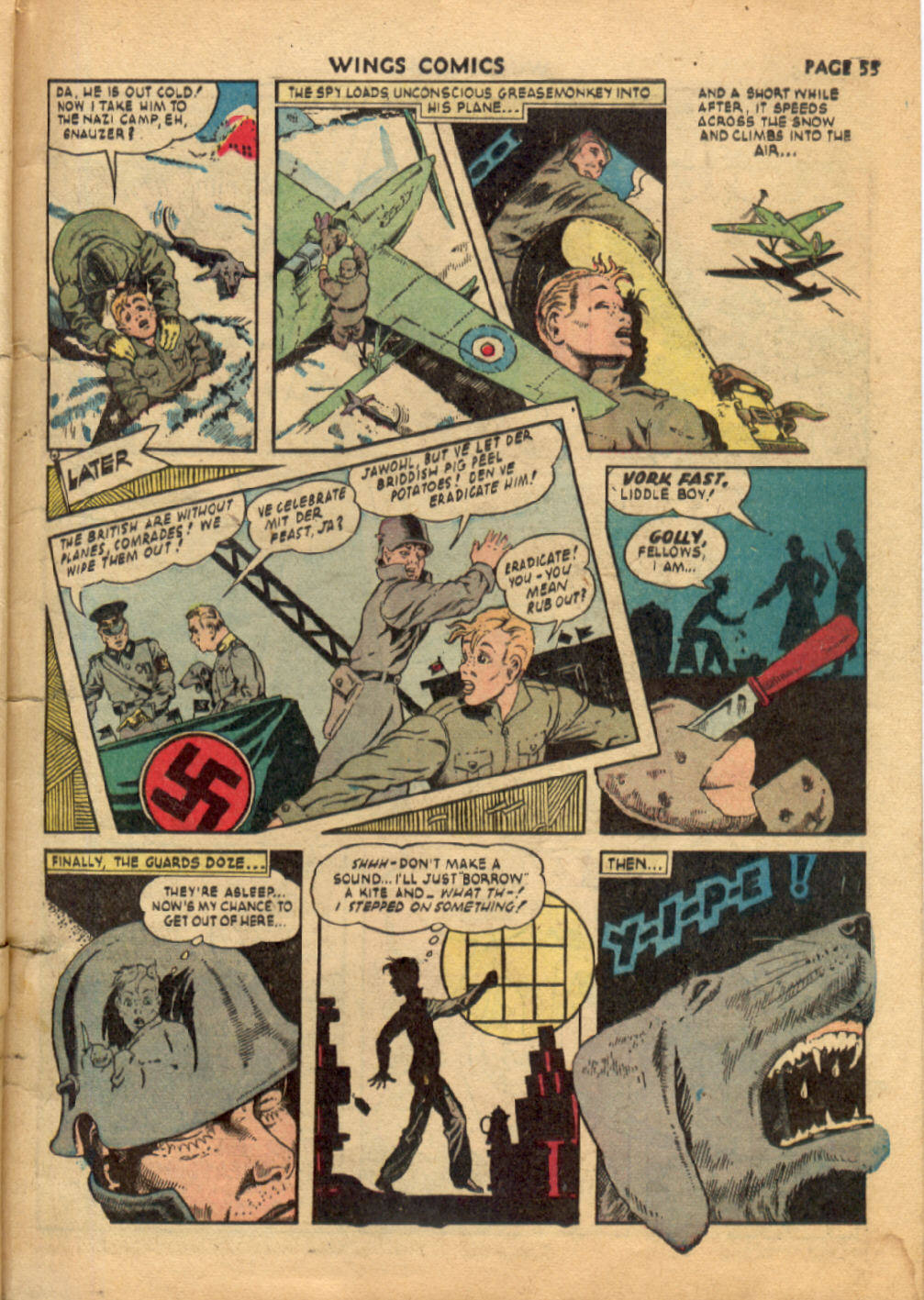 Read online Wings Comics comic -  Issue #21 - 57