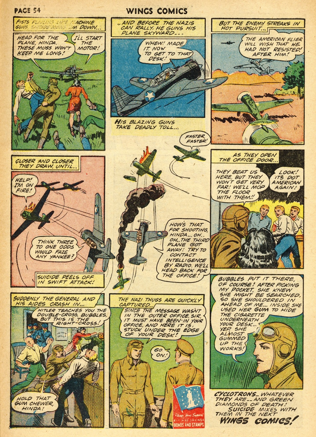 Read online Wings Comics comic -  Issue #32 - 56