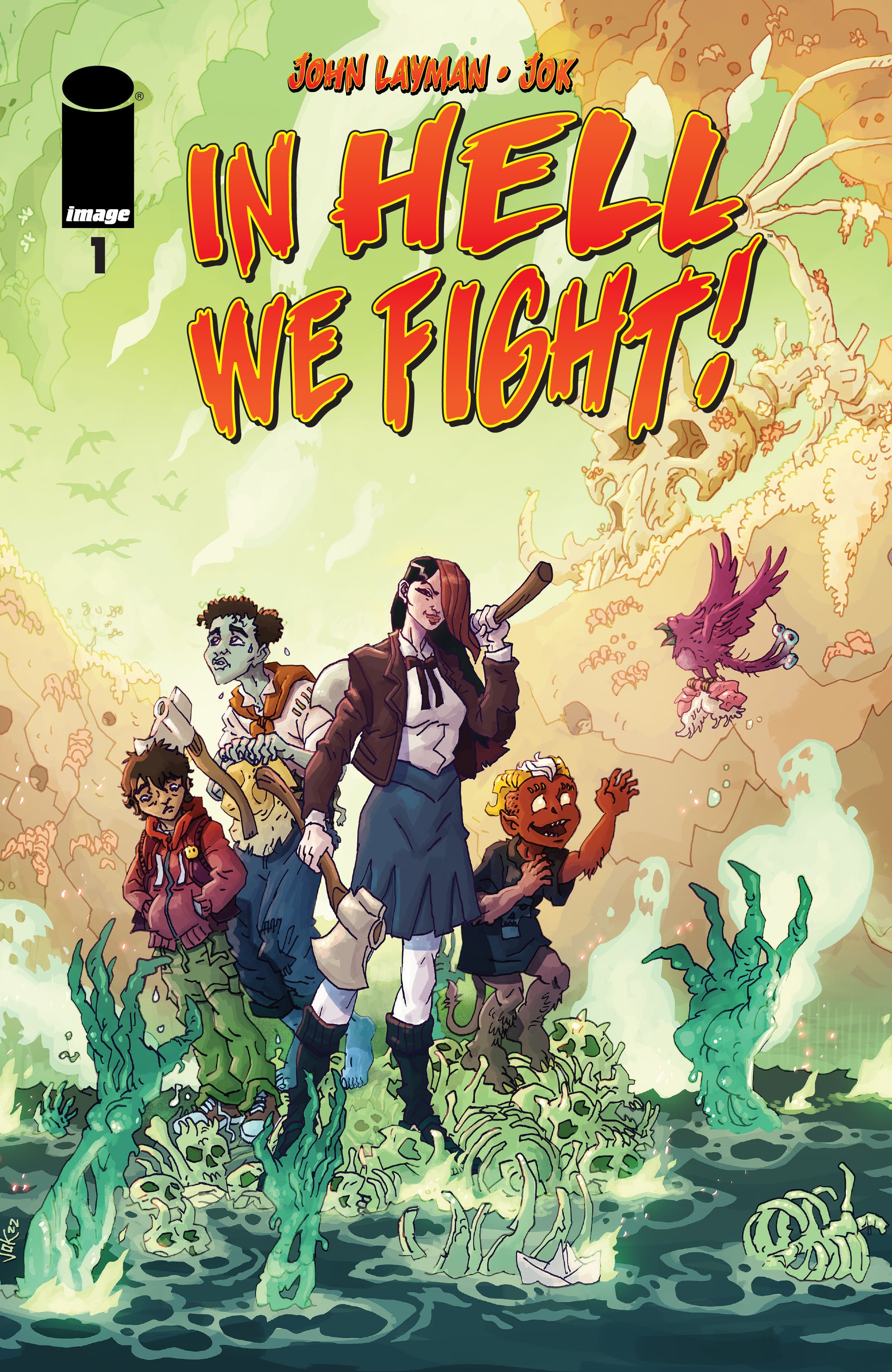 Read online In Hell We Fight! comic -  Issue #1 - 1