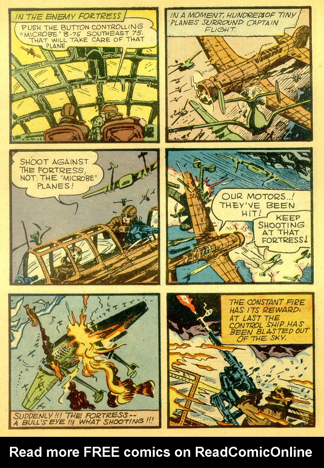 Read online Captain Flight Comics comic -  Issue #2 - 12