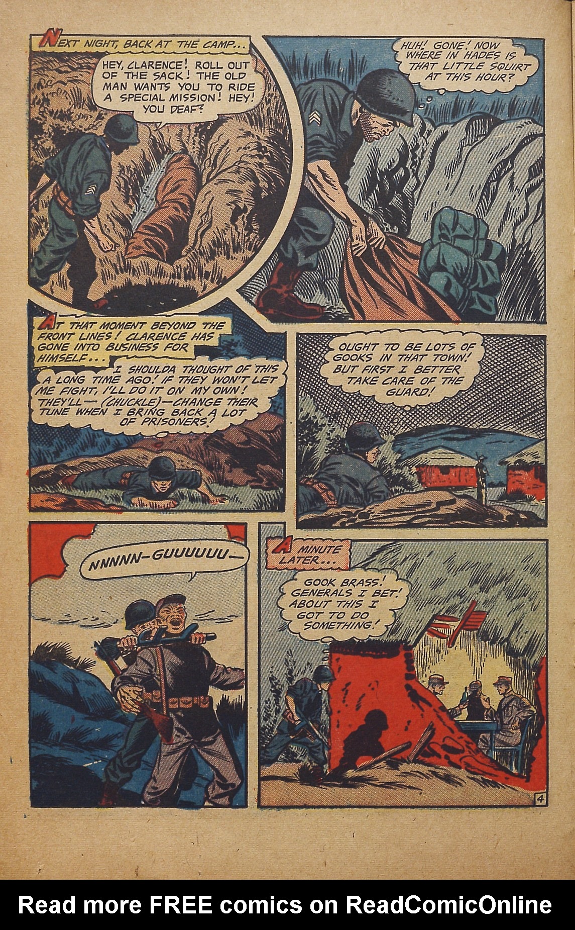 Read online G-I in Battle (1952) comic -  Issue #5 - 14