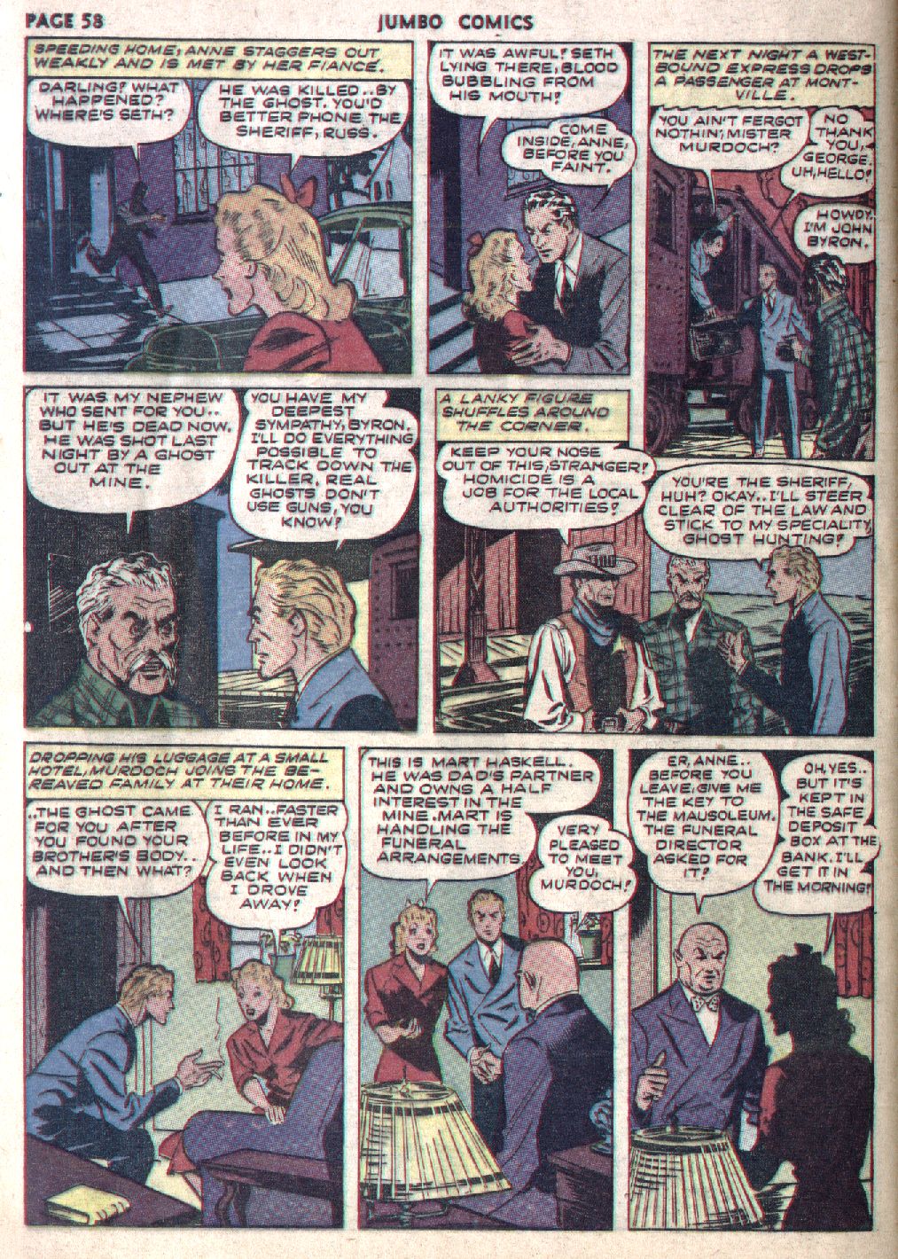 Read online Jumbo Comics comic -  Issue #51 - 62