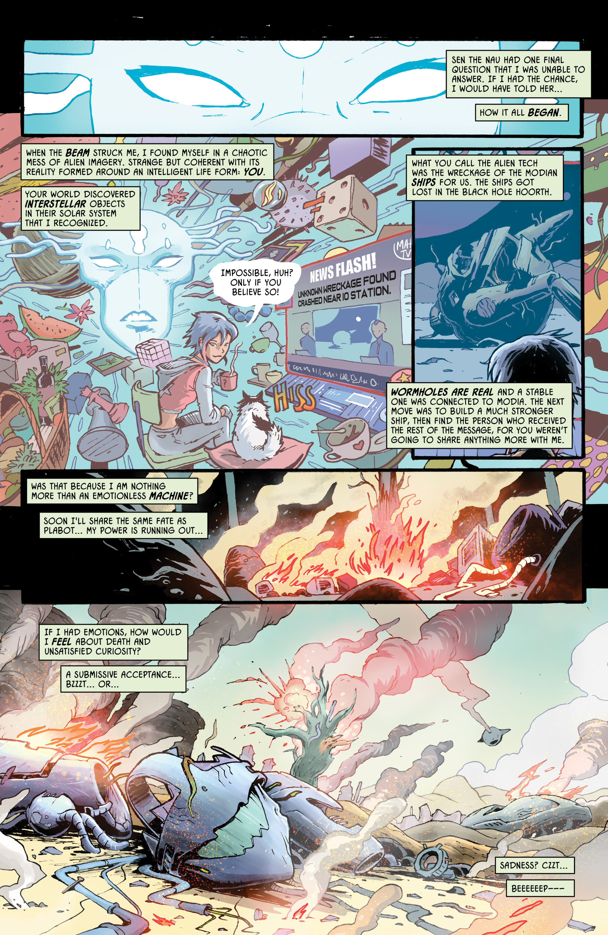 Read online Voyagis comic -  Issue #5 - 9