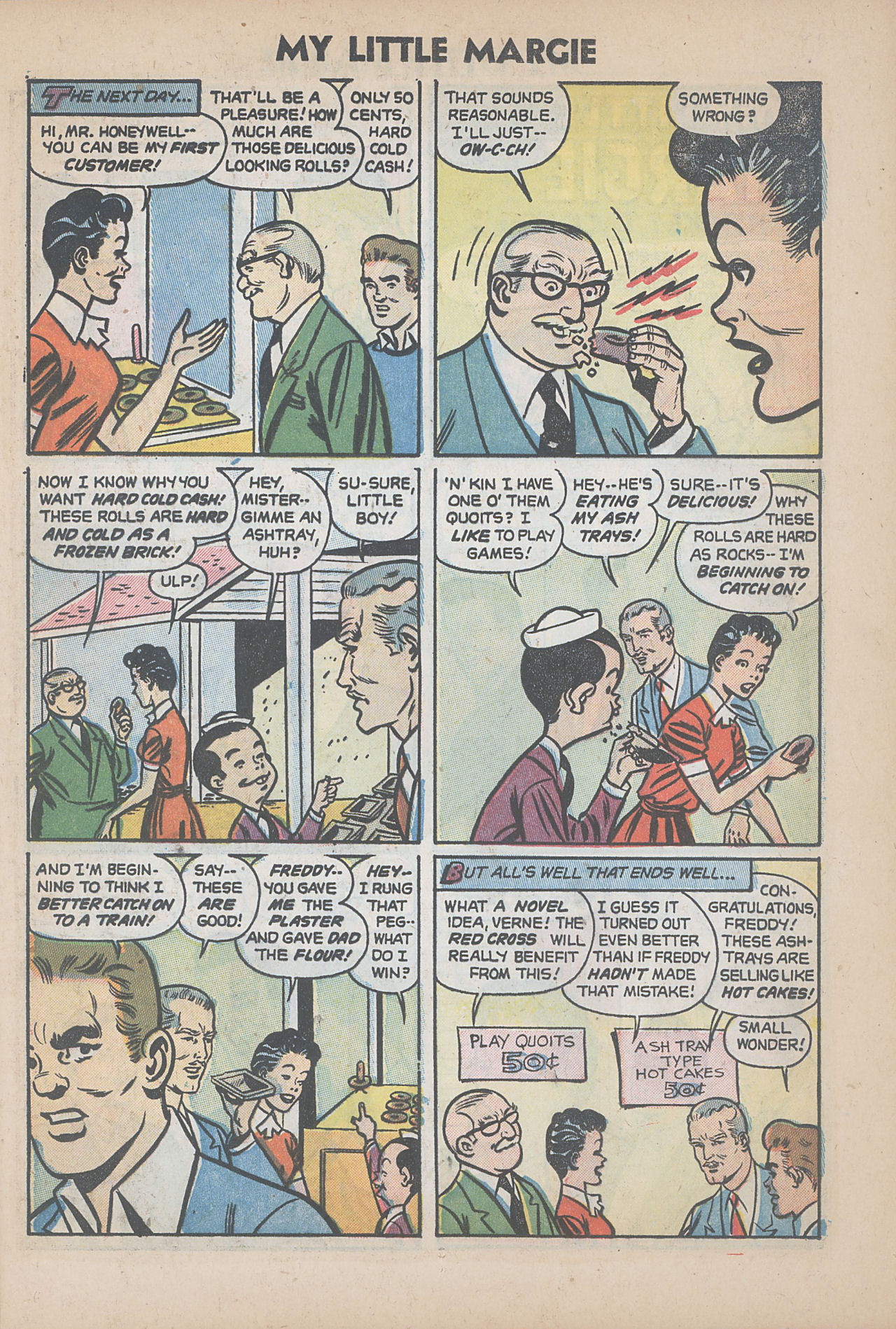 Read online My Little Margie (1954) comic -  Issue #3 - 13