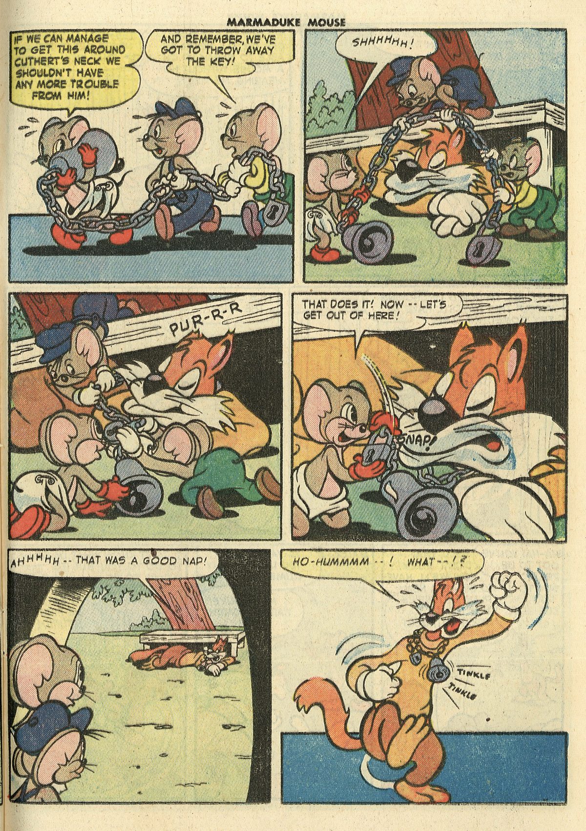 Read online Marmaduke Mouse comic -  Issue #49 - 25