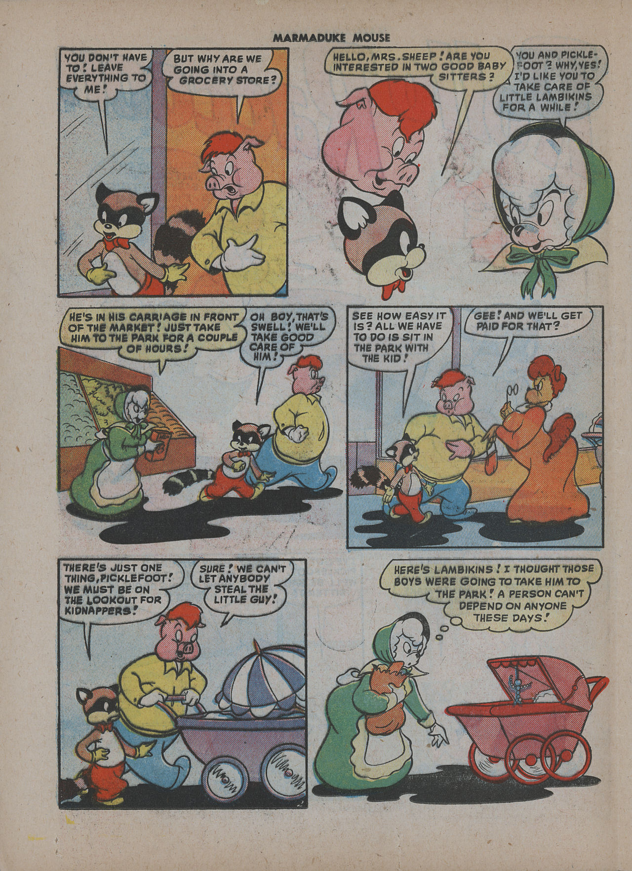 Read online Marmaduke Mouse comic -  Issue #15 - 24