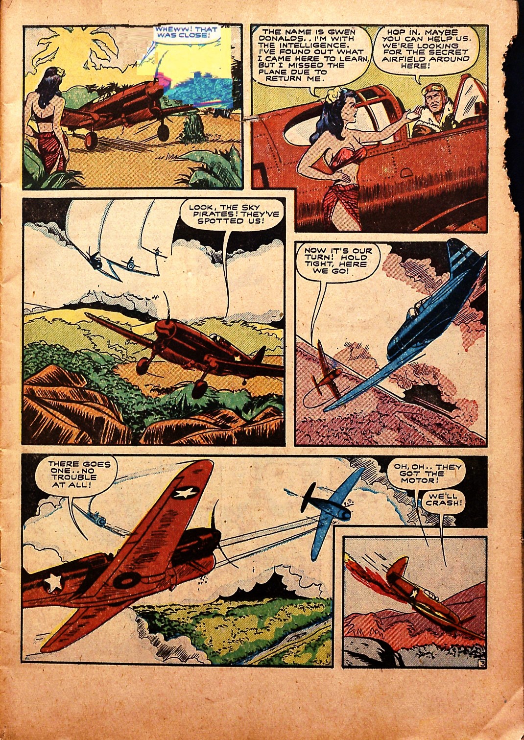Read online Captain Flight Comics comic -  Issue #10 - 6