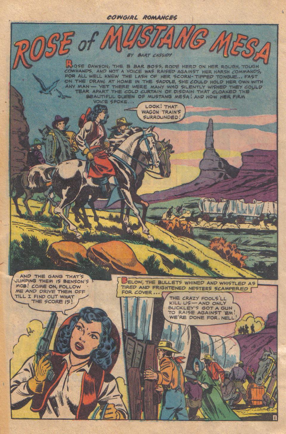 Read online Cowgirl Romances (1950) comic -  Issue #6 - 4