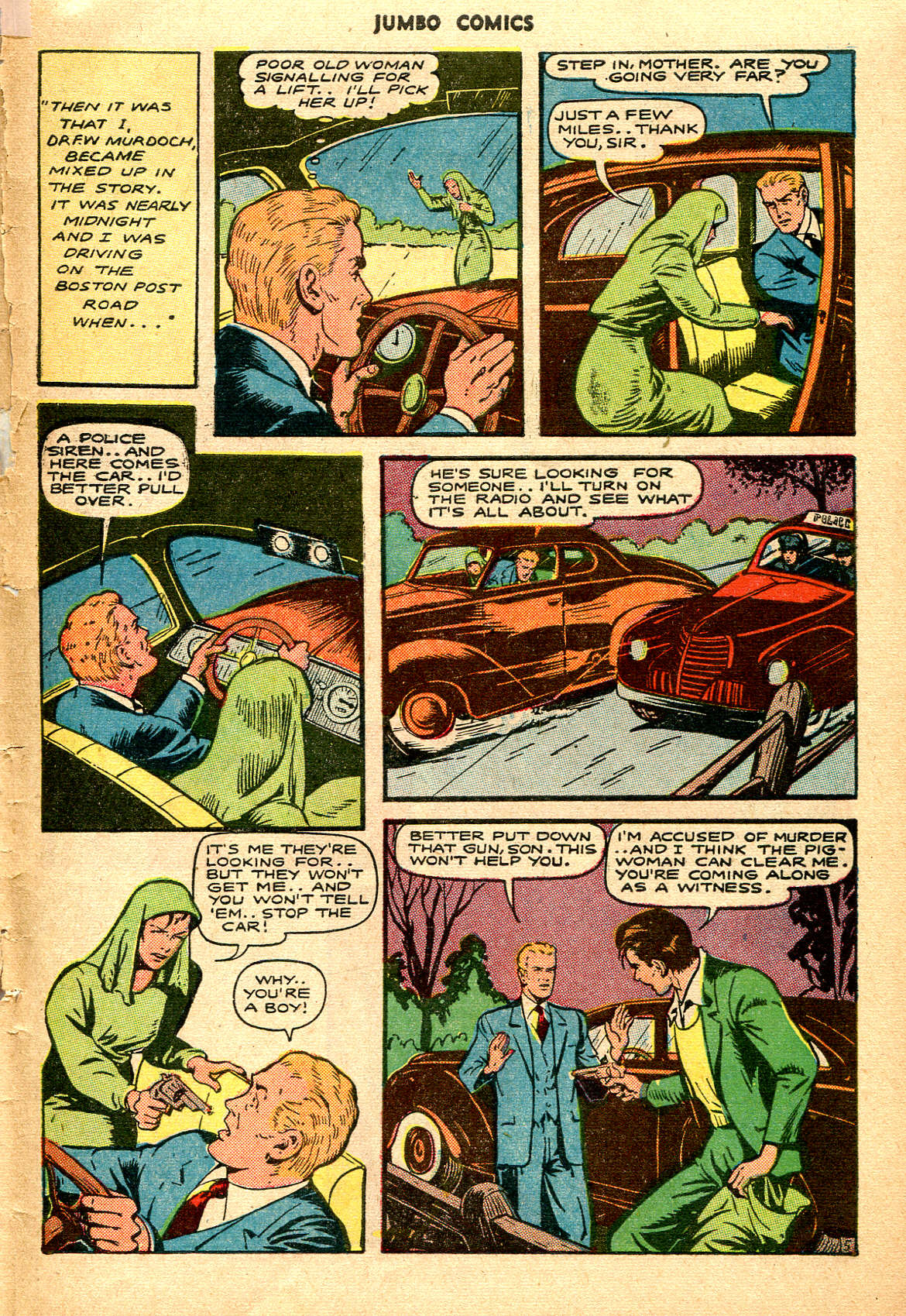 Read online Jumbo Comics comic -  Issue #85 - 49
