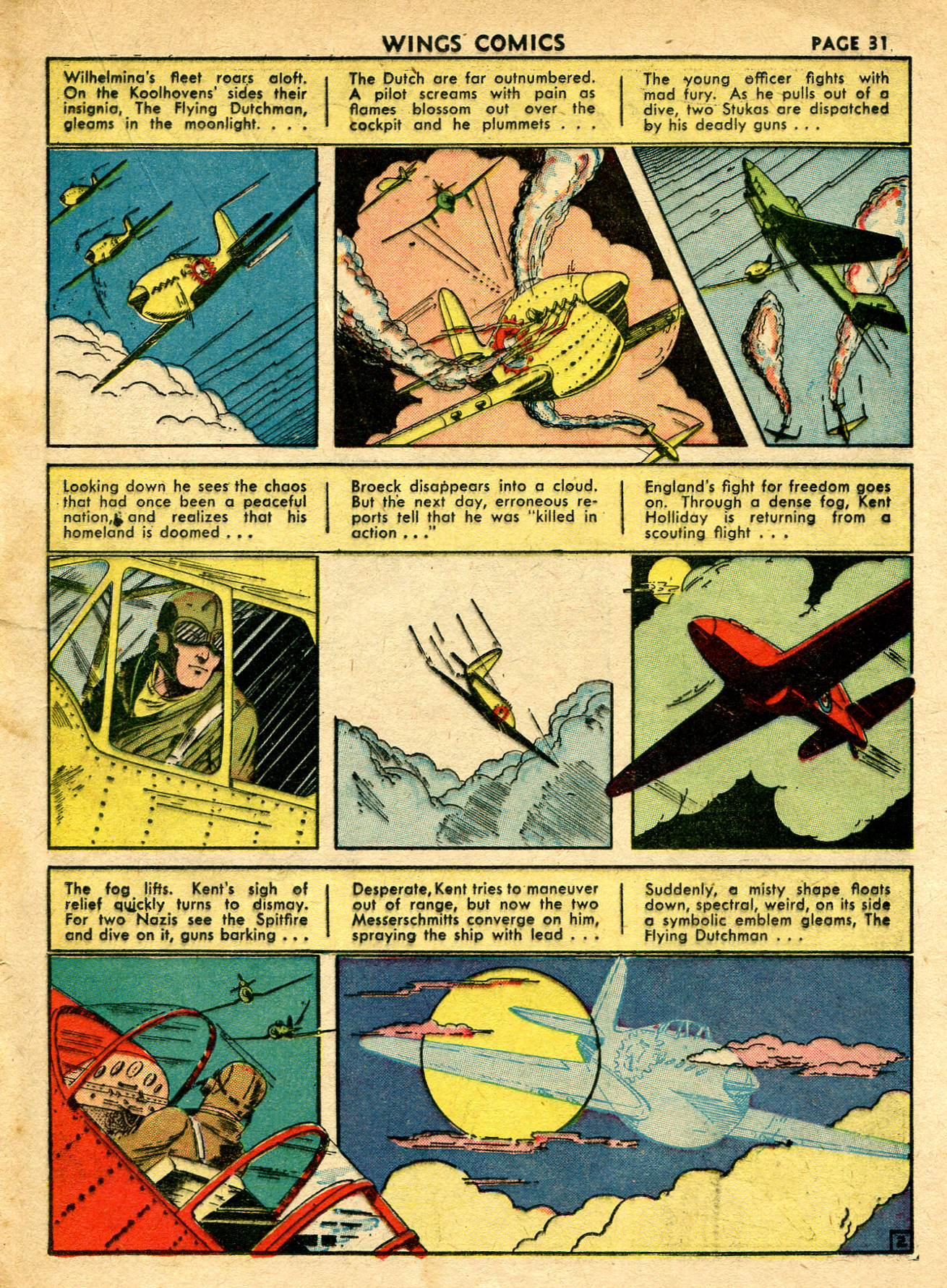 Read online Wings Comics comic -  Issue #15 - 33