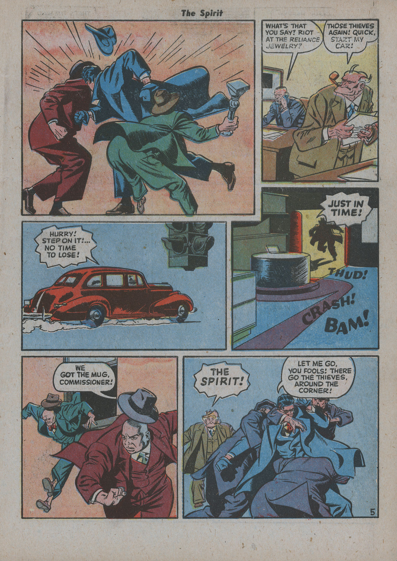 Read online The Spirit (1944) comic -  Issue #17 - 7