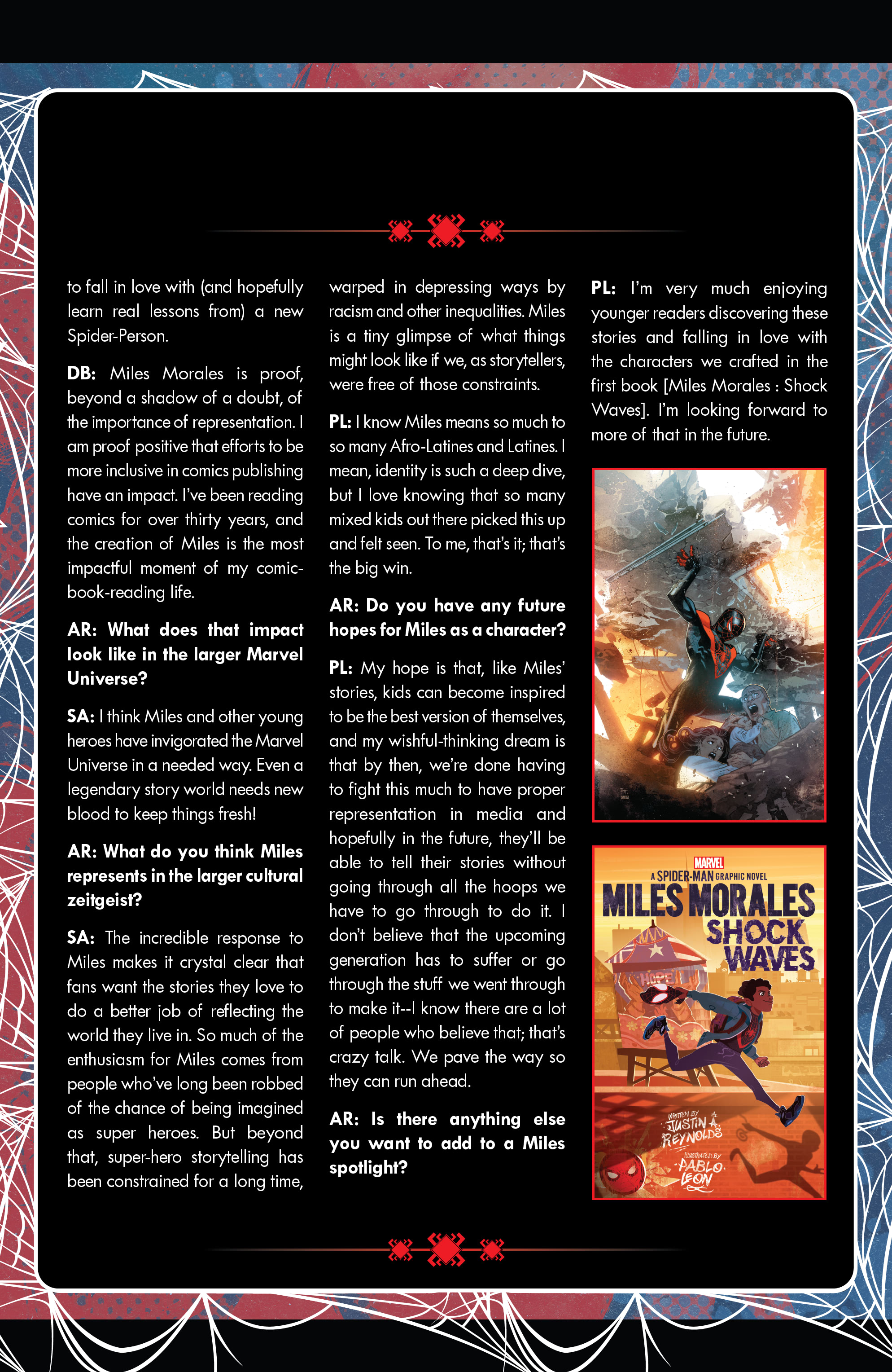 Read online Marvel's Voices: Spider-Verse comic -  Issue #1 - 65
