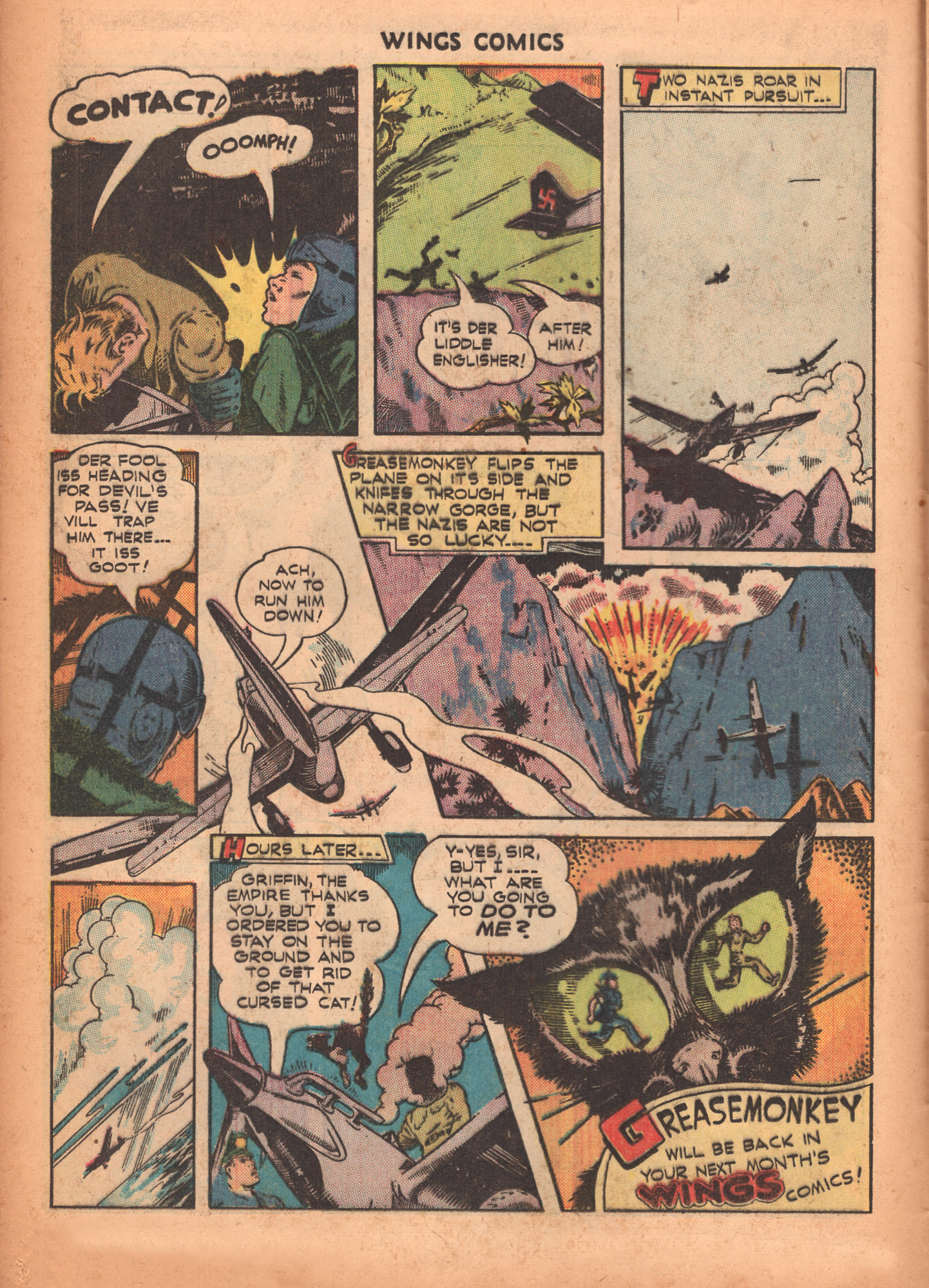 Read online Wings Comics comic -  Issue #48 - 18