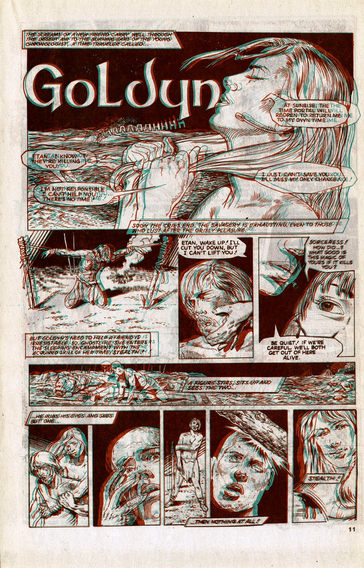 Read online Blackthorne 3-D Series comic -  Issue #4 - 13