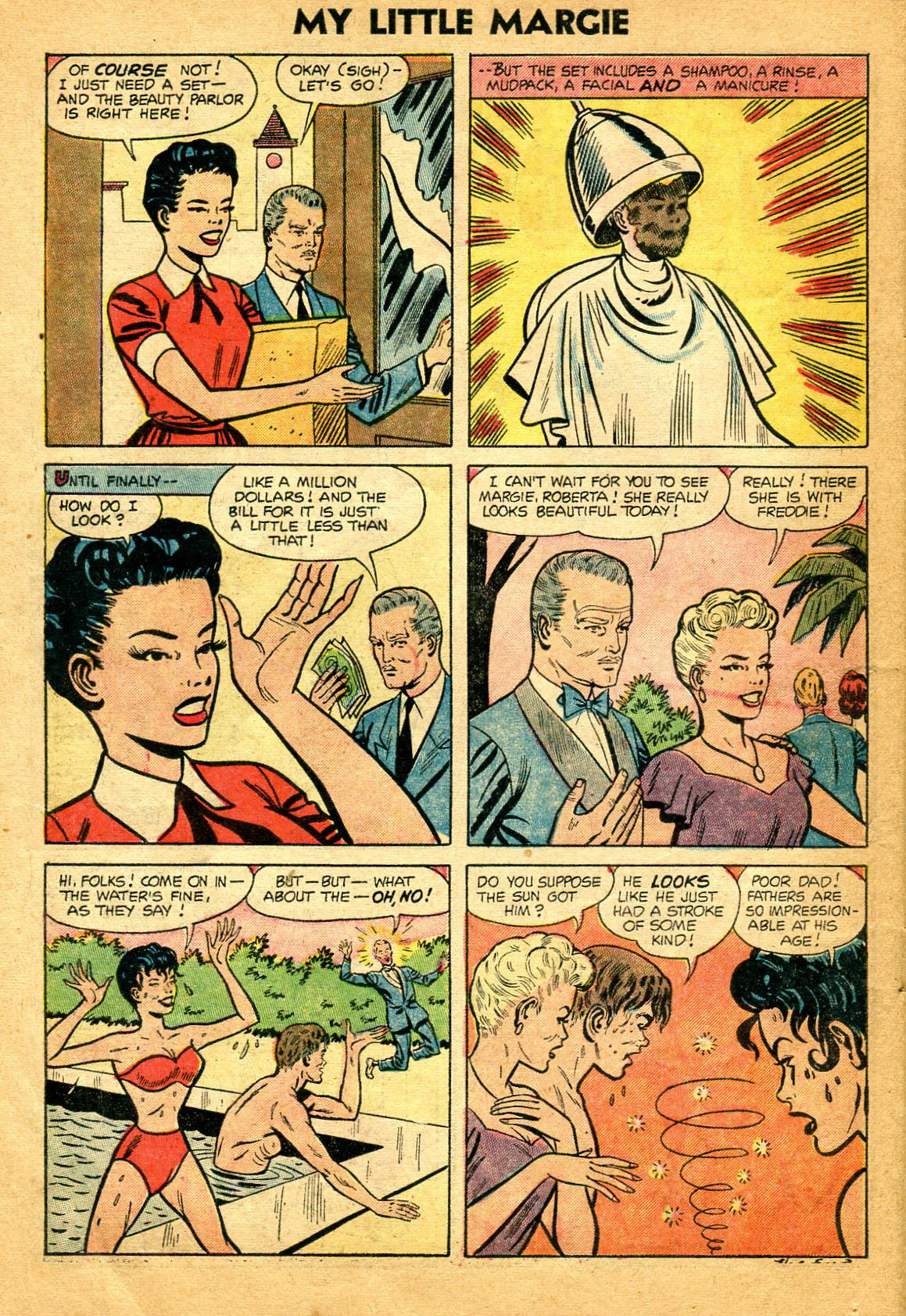 Read online My Little Margie (1954) comic -  Issue #2 - 22
