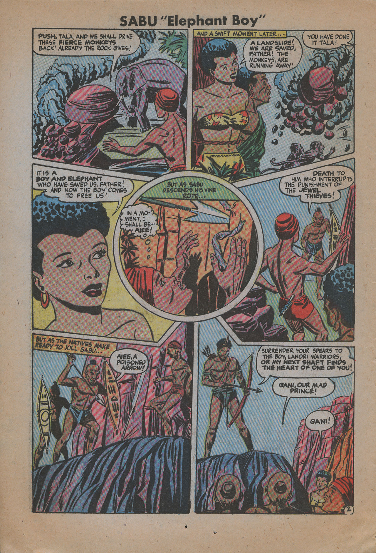 Read online Sabu: Elephant Boy comic -  Issue #2 - 16
