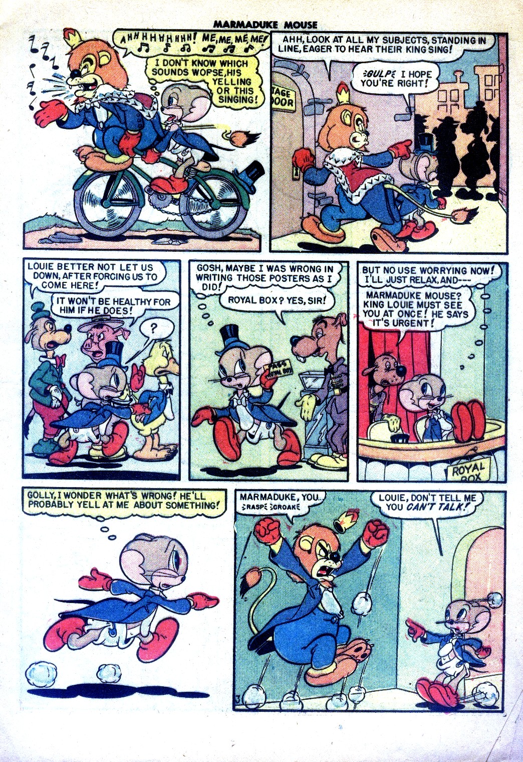 Read online Marmaduke Mouse comic -  Issue #26 - 17