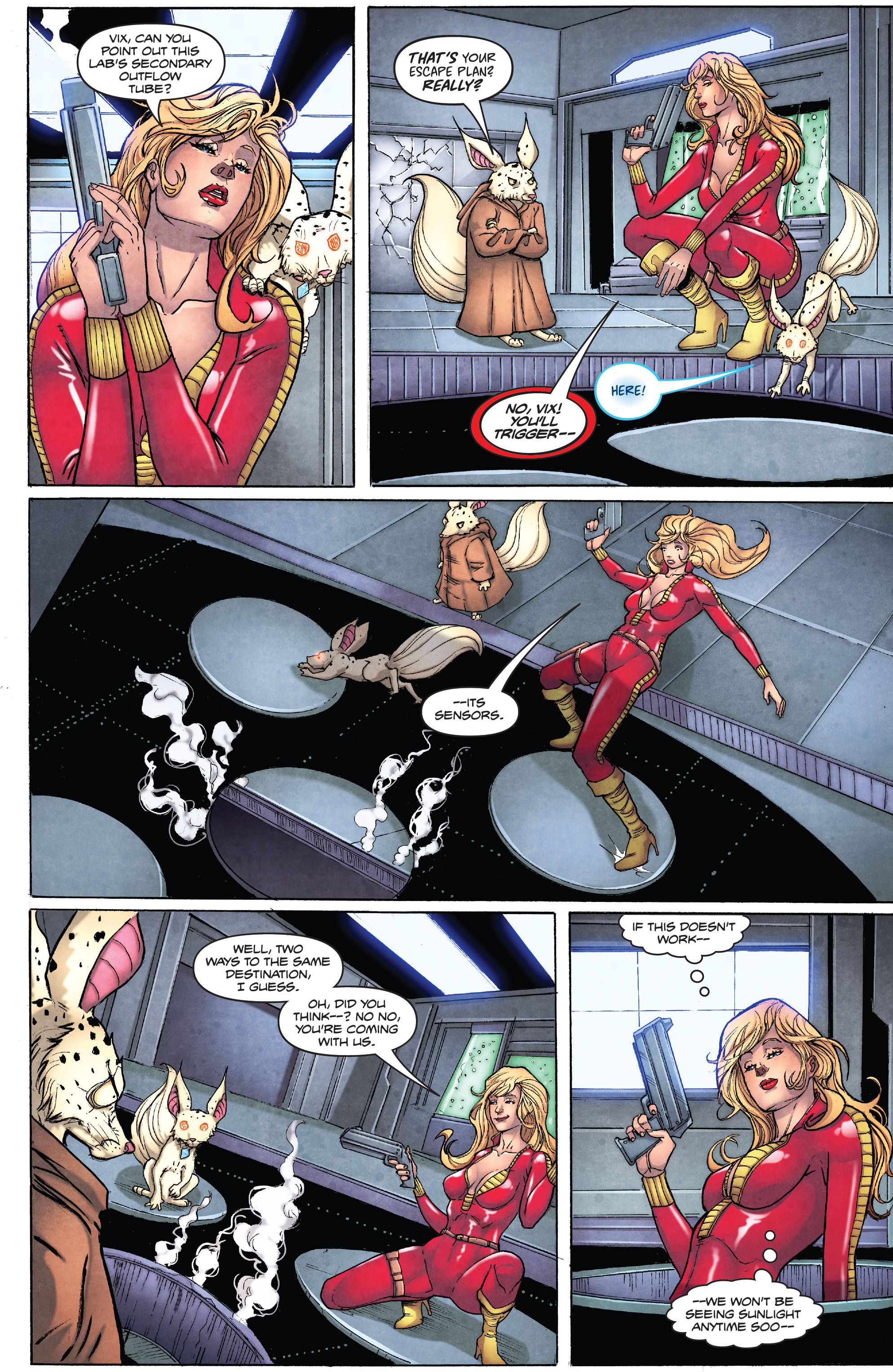 Read online Barbarella: The Center Cannot Hold comic -  Issue #3 - 17