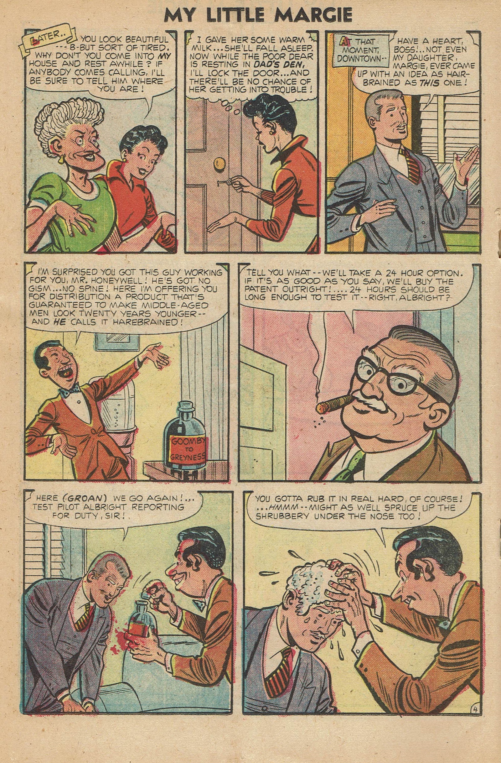 Read online My Little Margie (1954) comic -  Issue #9 - 18