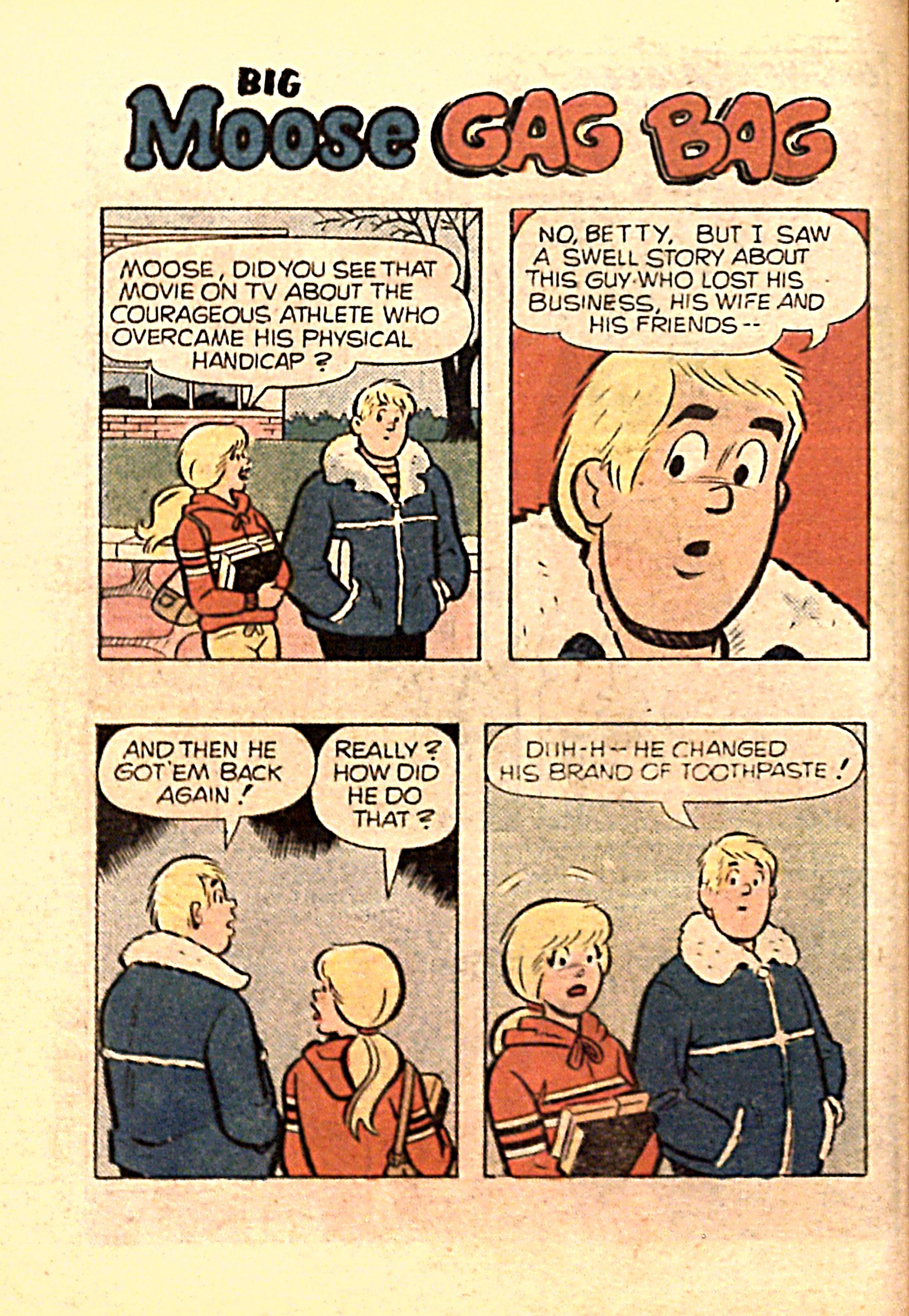 Read online Archie...Archie Andrews, Where Are You? Digest Magazine comic -  Issue #17 - 106