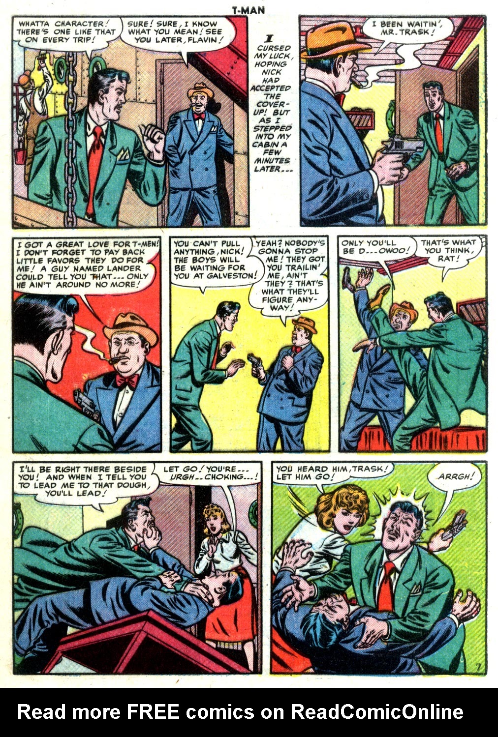 Read online T-Man: World Wide Trouble Shooter comic -  Issue #7 - 9