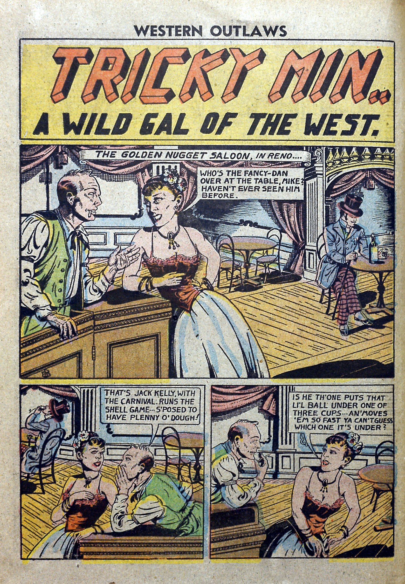 Read online Western Outlaws (1948) comic -  Issue #17 - 26
