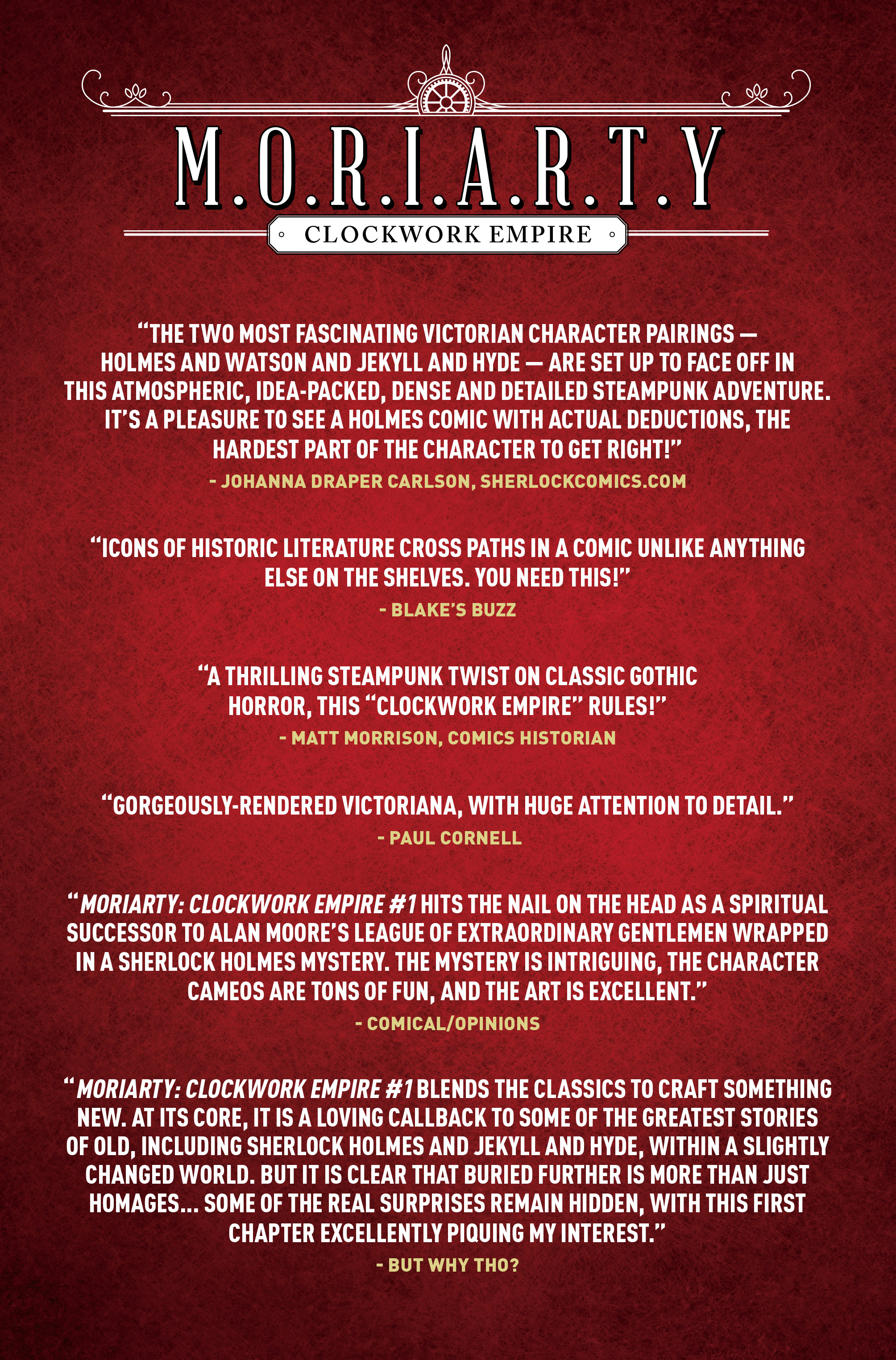 Read online M.O.R.I.A.R.T.Y : The Clockwork Empire comic -  Issue #4 - 42