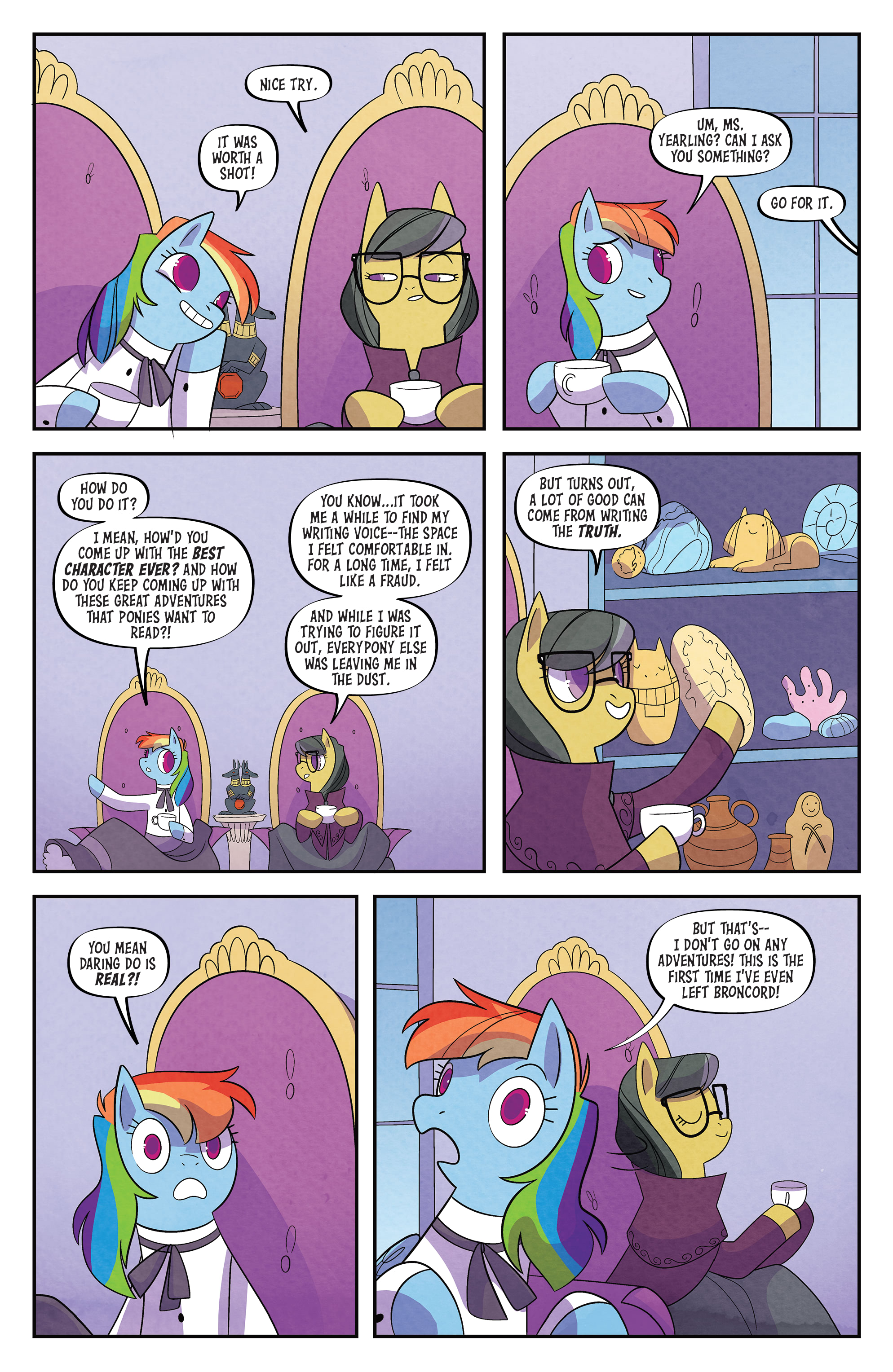 Read online My Little Pony: Classics Reimagined - Little Fillies comic -  Issue #4 - 10