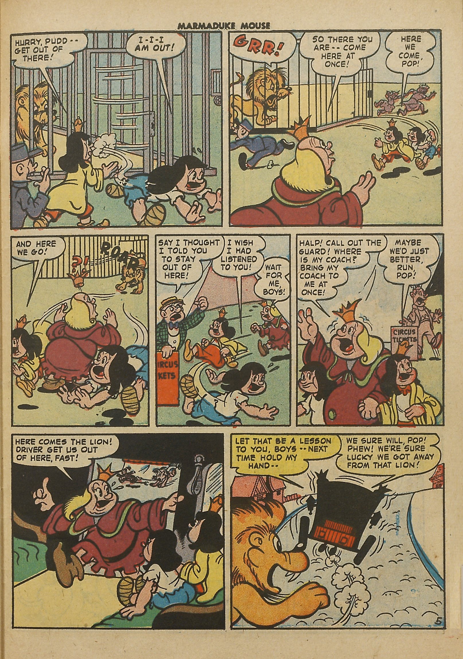 Read online Marmaduke Mouse comic -  Issue #41 - 31
