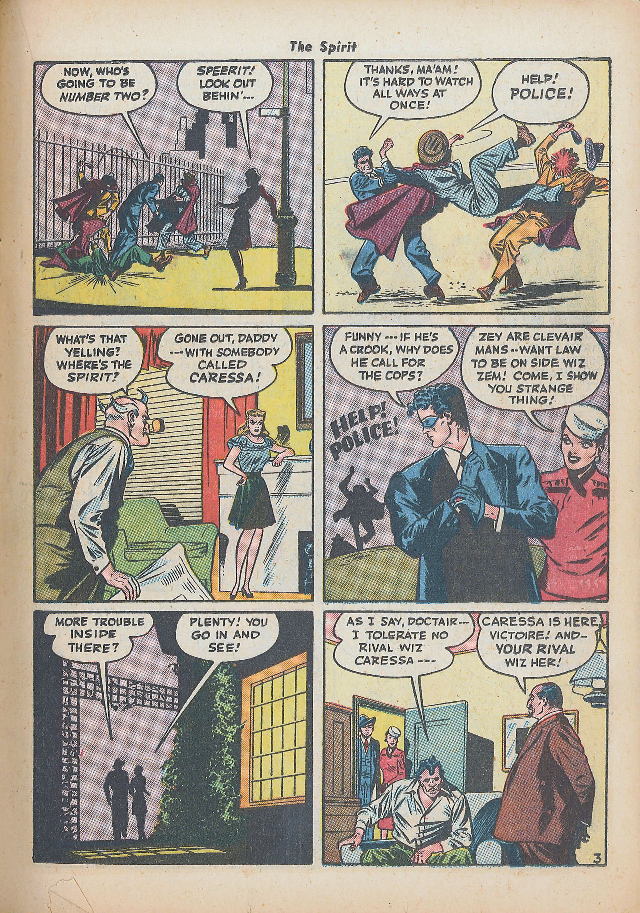 Read online The Spirit (1944) comic -  Issue #9 - 21