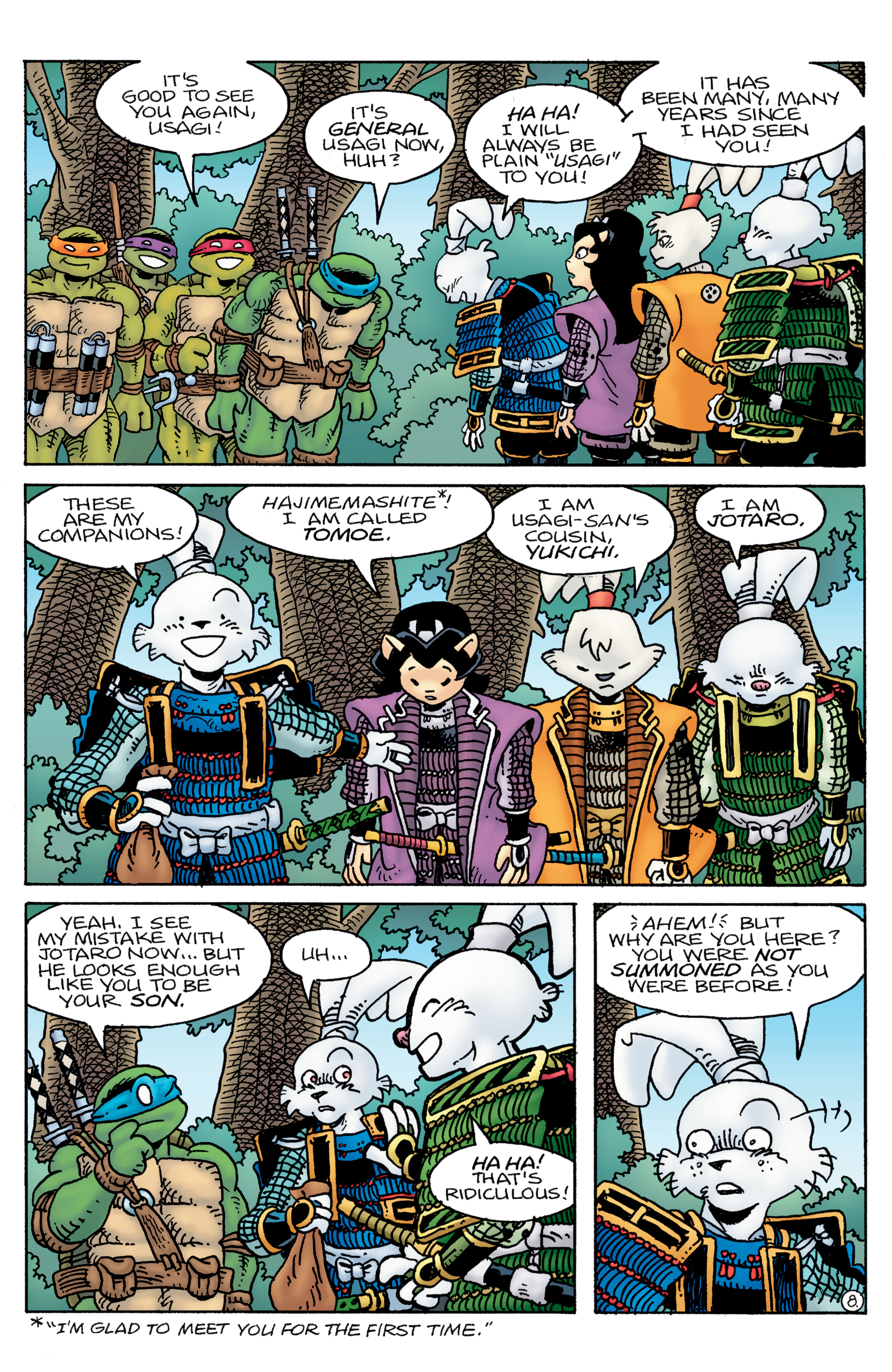 Read online Teenage Mutant Ninja Turtles/Usagi Yojimbo: WhereWhen comic -  Issue #2 - 10
