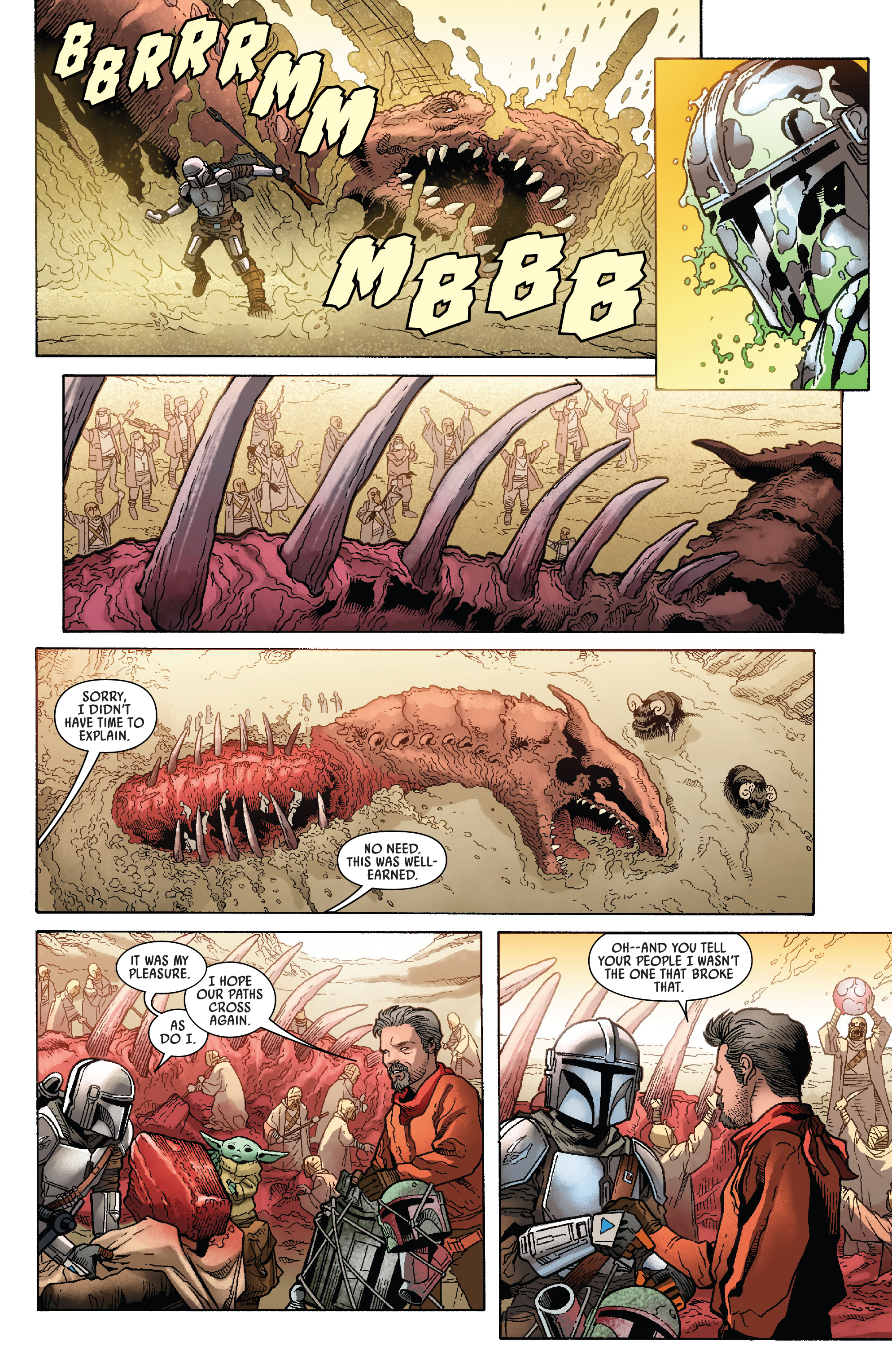 Read online Star Wars: The Mandalorian Season 2 comic -  Issue #1 - 40