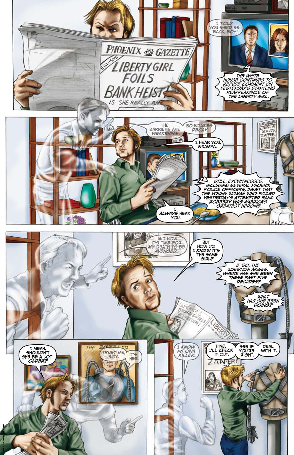 Read online Liberty Girl comic -  Issue #3 - 3