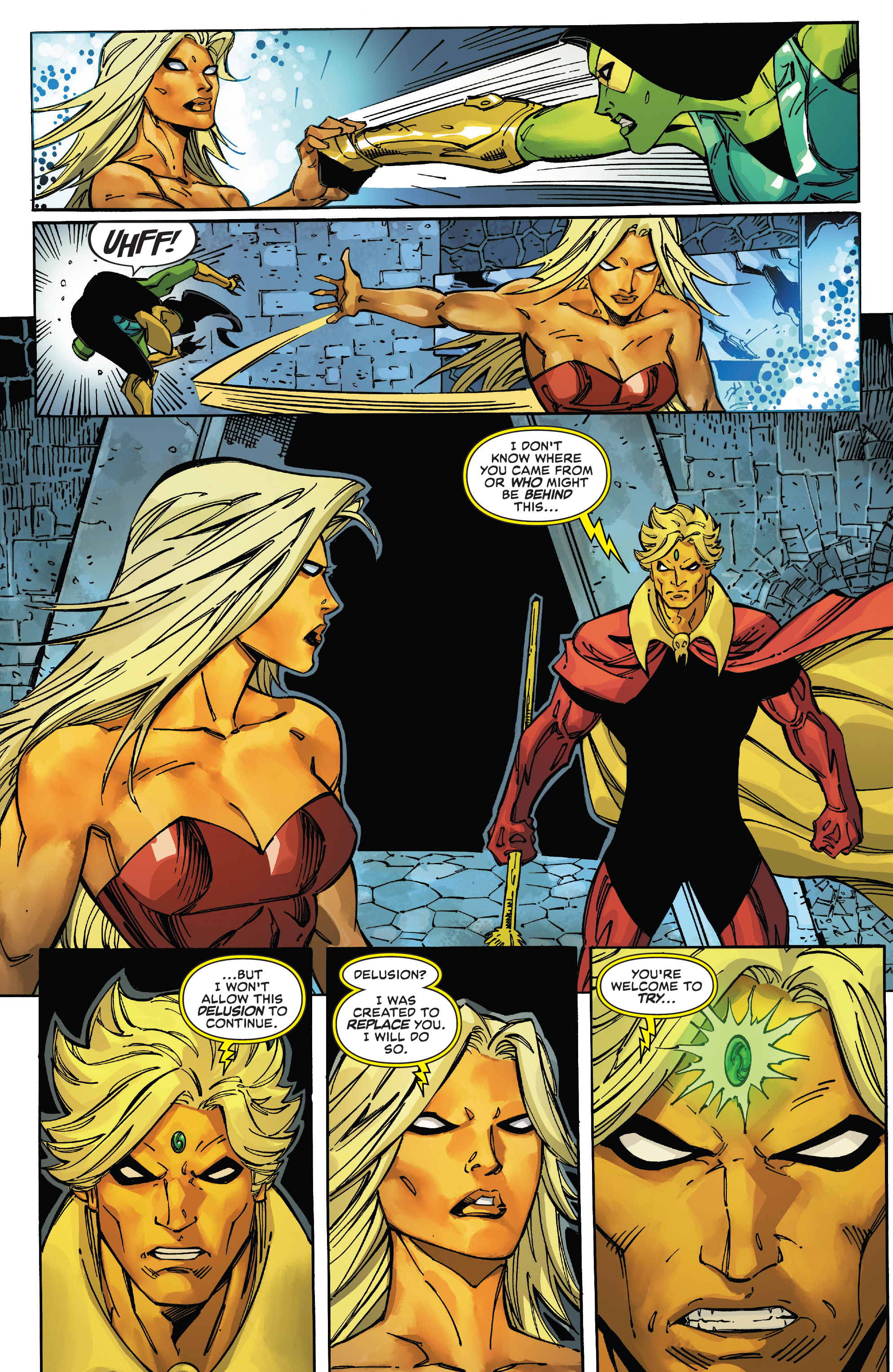 Read online Warlock: Rebirth comic -  Issue #1 - 19