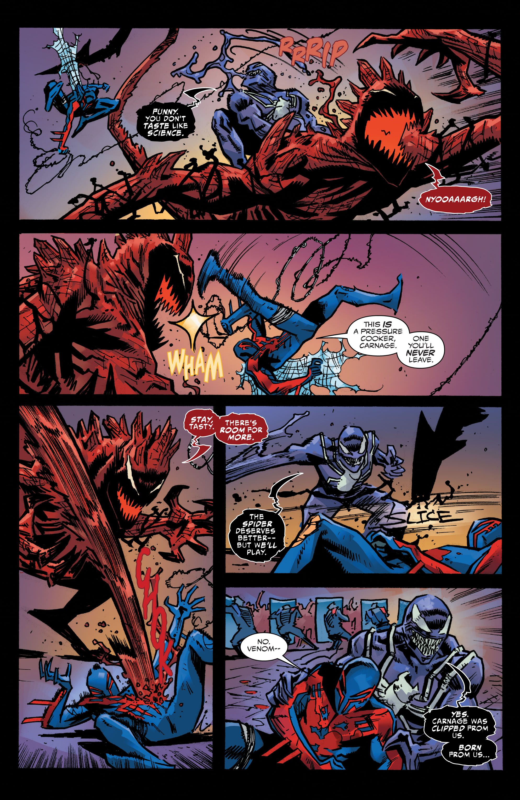 Read online Spider-Man 2099: Dark Genesis comic -  Issue #5 - 18