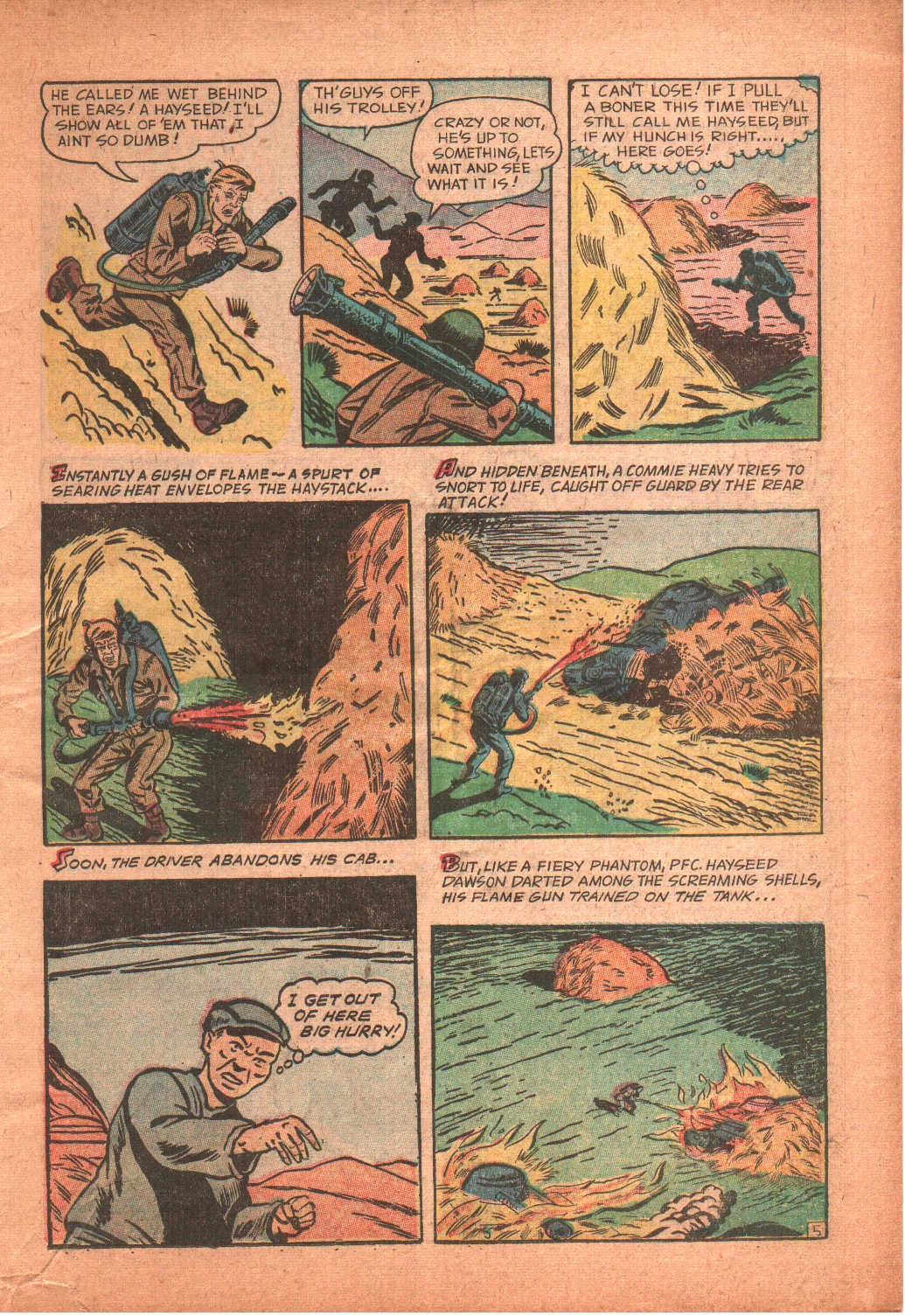 Read online G.I. in Battle (1957) comic -  Issue #6 - 15