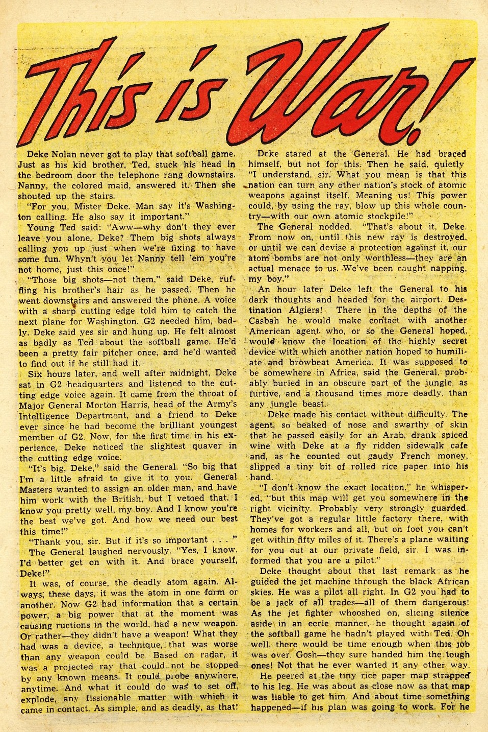 Read online Fighting Man comic -  Issue #7 - 17