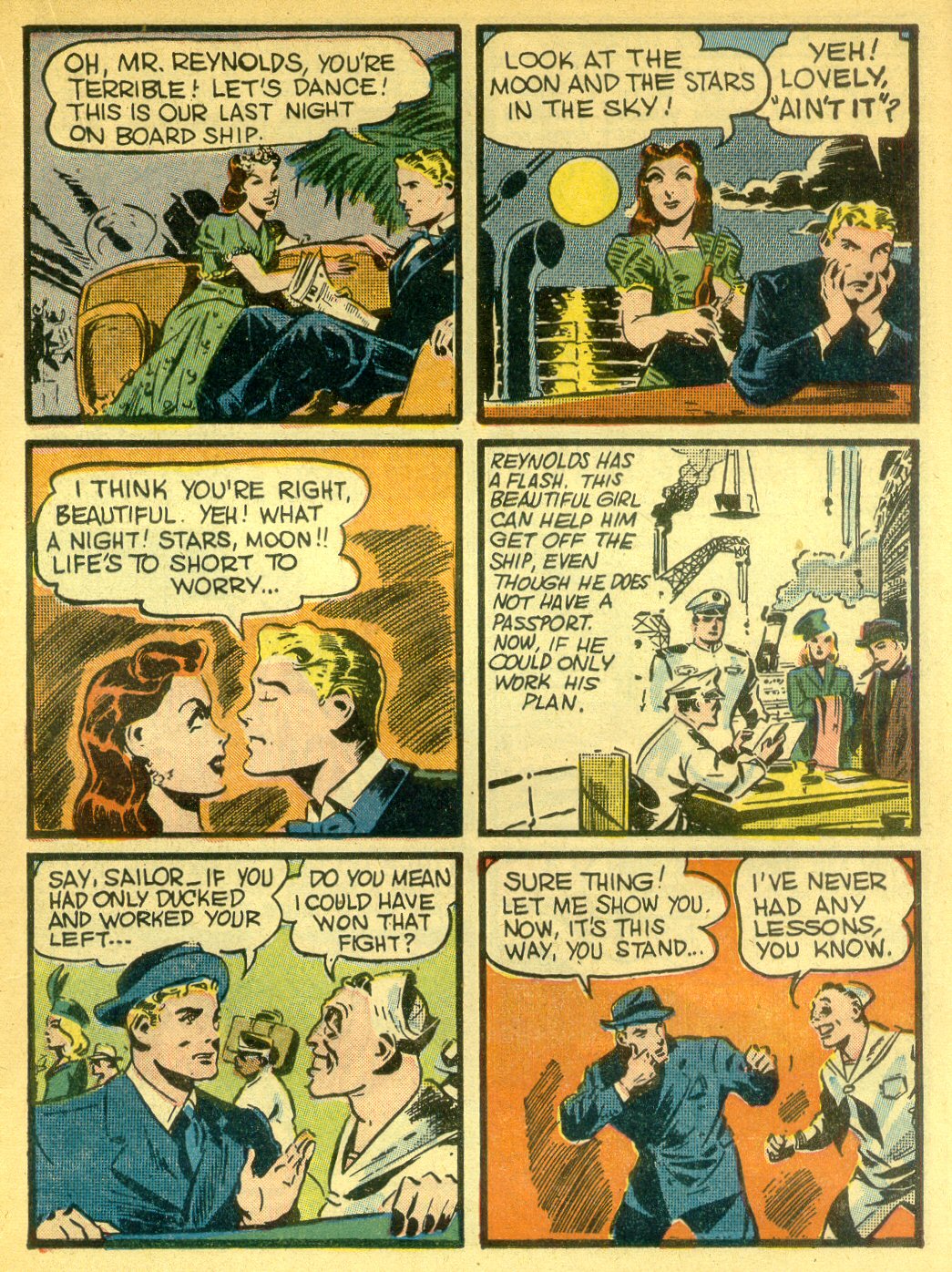 Read online Captain Flight Comics comic -  Issue #2 - 25