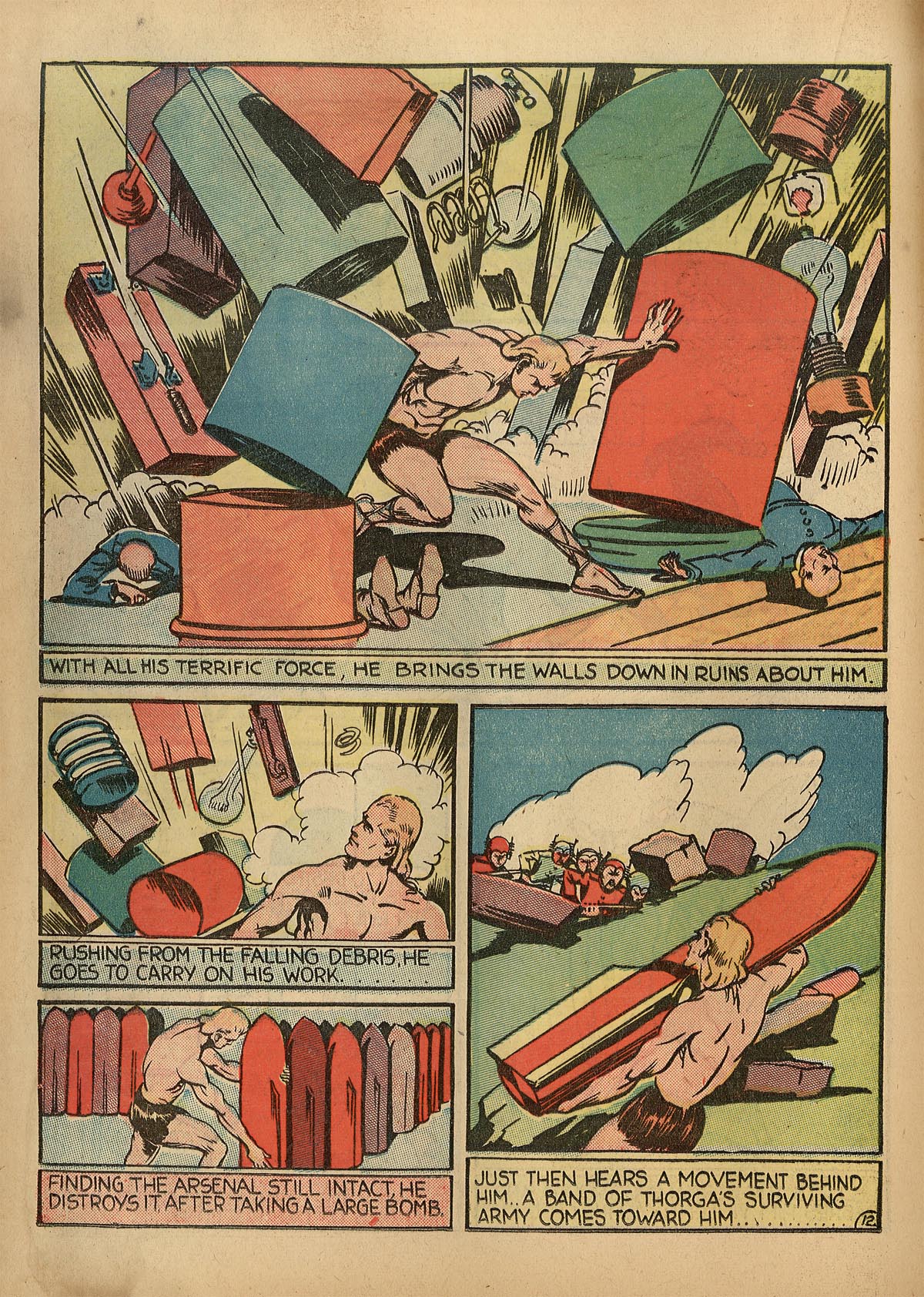 Read online Samson (1940) comic -  Issue #1 - 29