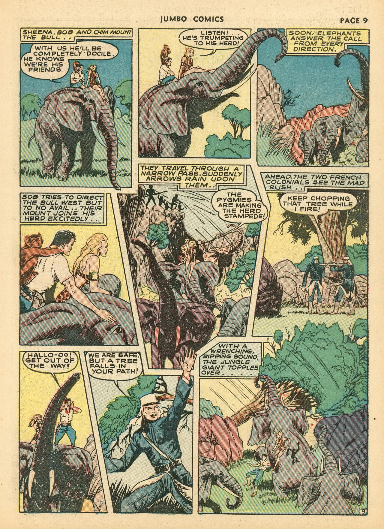 Read online Jumbo Comics comic -  Issue #29 - 11