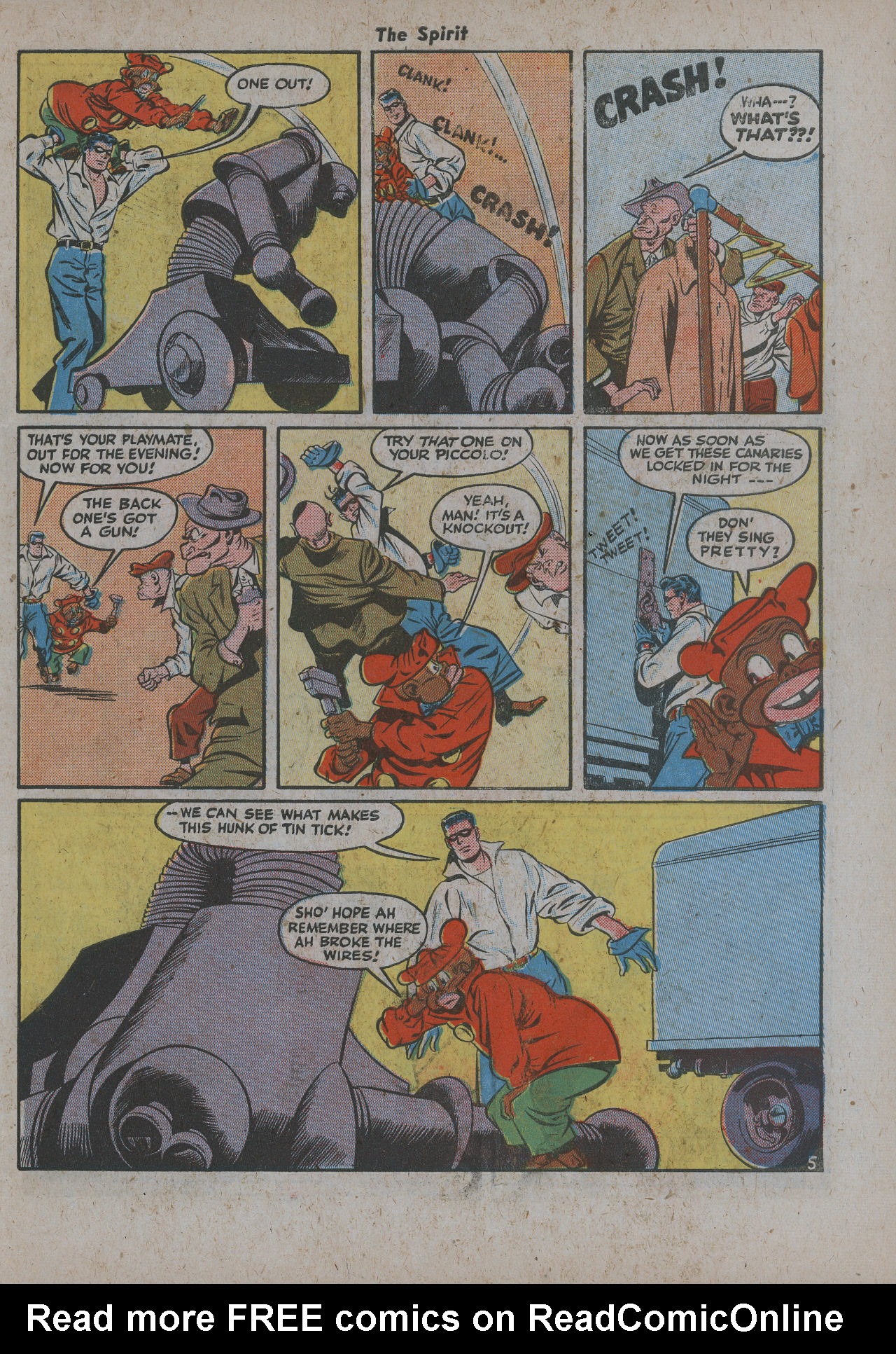 Read online The Spirit (1944) comic -  Issue #17 - 31